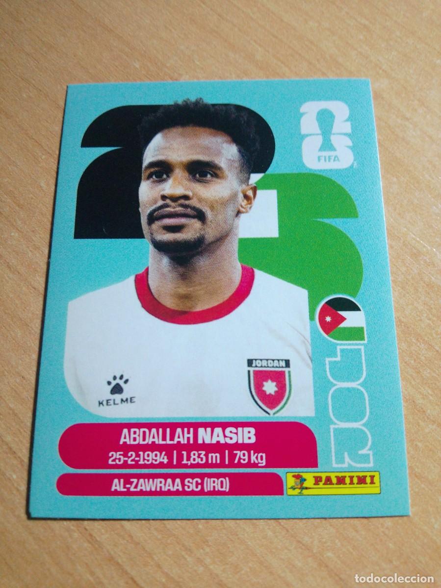Fu&szlig;ball-Sticker: NASIB JORDANIA JOR 6 MUNDIAL FIFA WORLD CUP 2026 26 PANINI STICKERS NUEVO