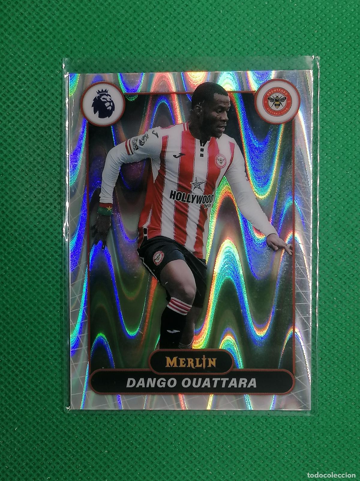 Fu&szlig;ball-Sticker: 34 DANGO OUATTARA BRENTFORD RAYWAVE ⚽ TOPPS MERLIN CHROME PREMIER 25 26 2025 2026 ⚽