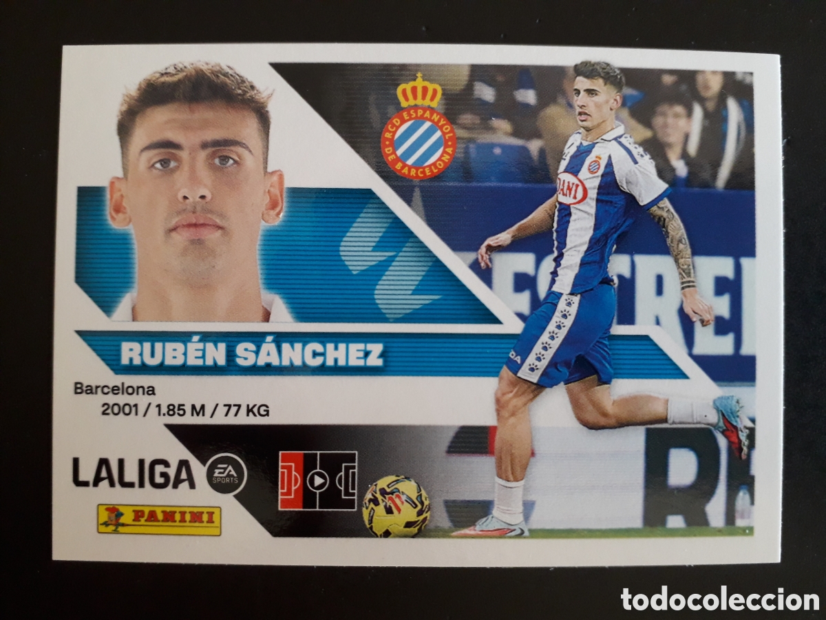 Fu&szlig;ball-Sticker: RUB&Eacute;N S&Aacute;NCHEZ RCD ESPA&Ntilde;OL/ESPANYOL N&deg; 6 ED ESTE 2026 2027 26 27 SIN PEGAR PEDIDO M&Iacute;NIMO 3&euro;