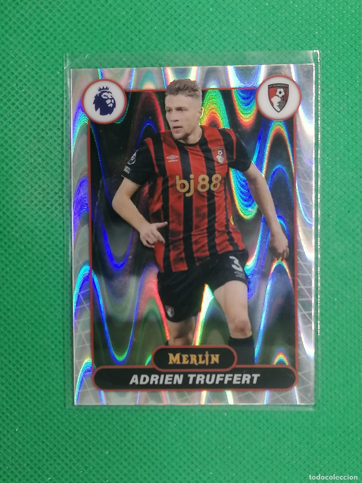 Cromos de f&uacute;tbol: 7 ADRIEN TRUFFERT AFC BOURNEMOUTH RAYWAVE ⚽ TOPPS MERLIN CHROME PREMIER 25 26 2025 2026 ⚽