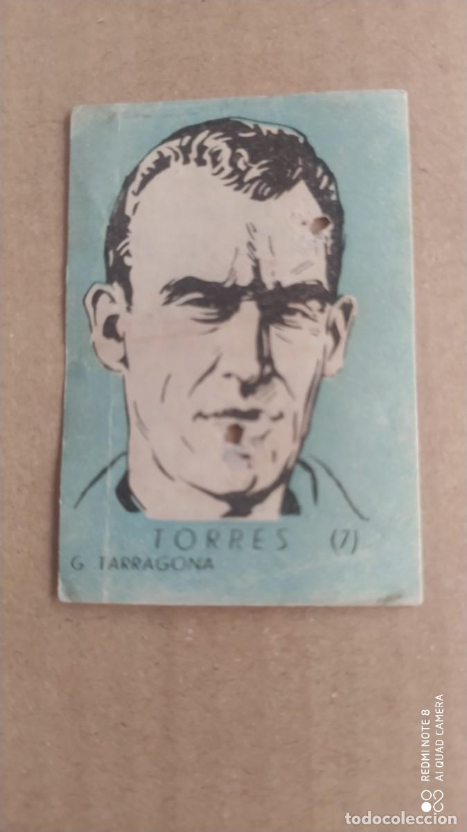Cromos de f&uacute;tbol: TARRAGONA 7 TORRES - DINAMICO 1951 1952 -51 52 - CHOCOLATES EL LINCE Y MADAM , F