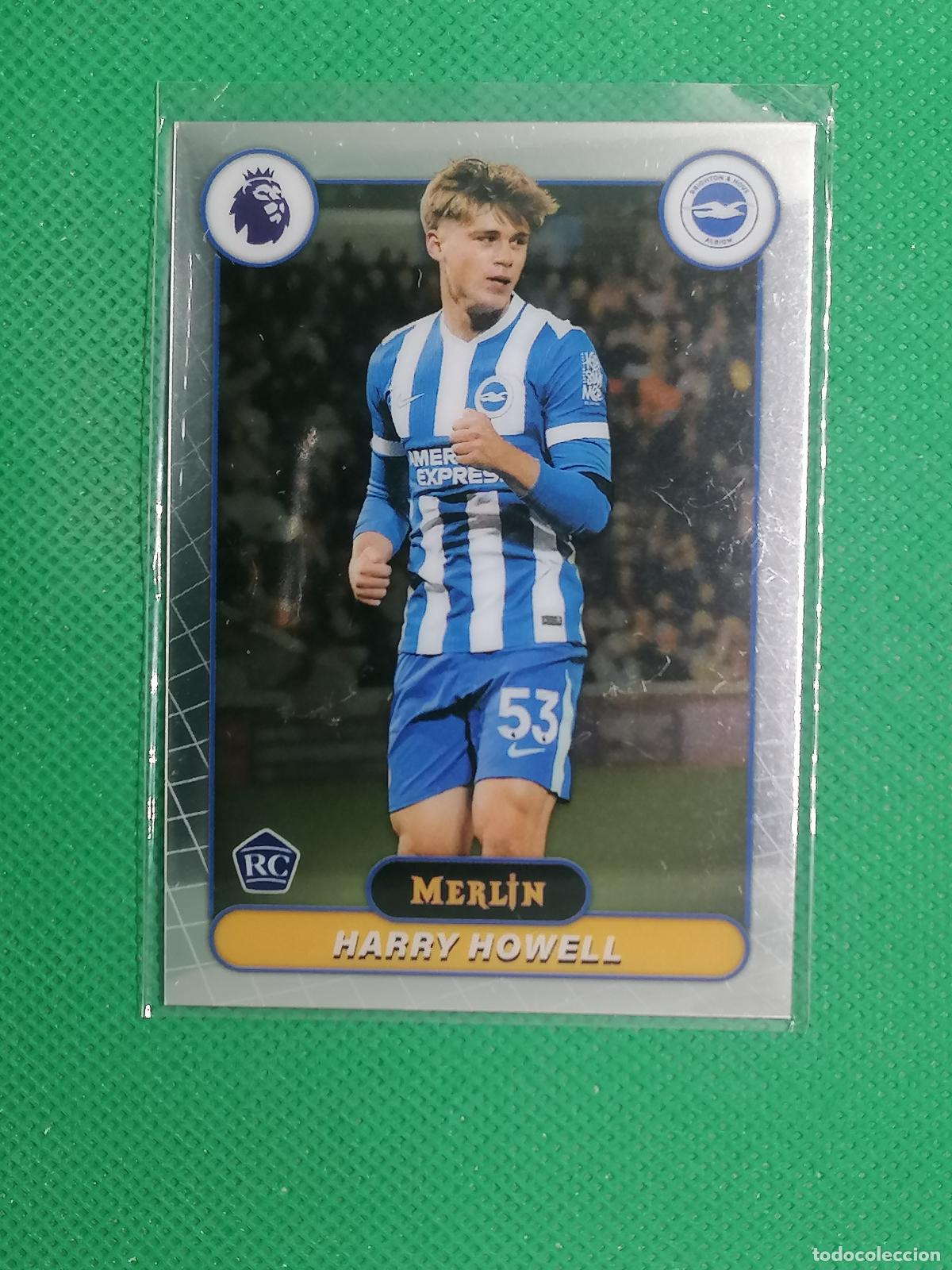Cromos de f&uacute;tbol: 49 HARRY HOWELL BRIGHTON HOVE ALBION ROOKIE RAYWAVE ⚽ TOPPS MERLIN CHROME PREMIER 25 26 2025 2026 ⚽