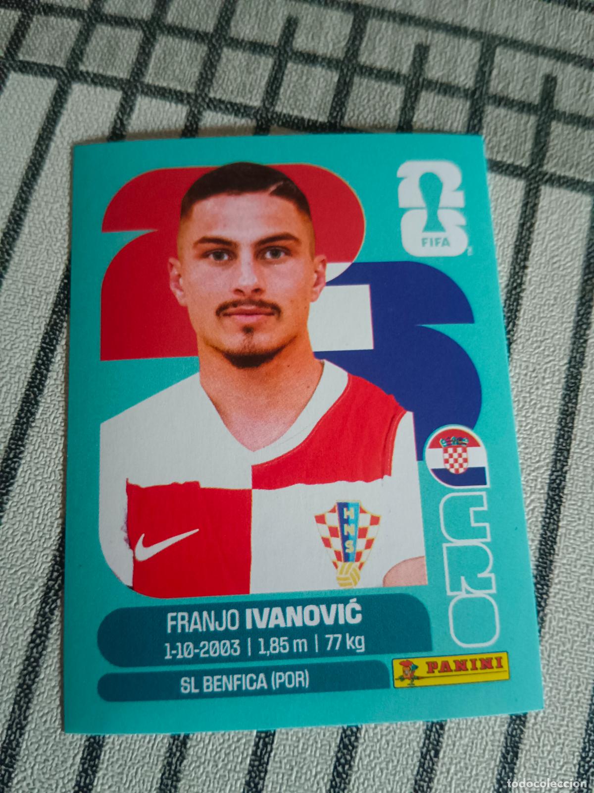 Cromos de f&uacute;tbol: MUNDIAL 2026 ESTADOS UNIDOS USA MEXICO MEJICO CANADA CRO 20 CRO20 FRANJO IVANOVIC CROACIA FIFA