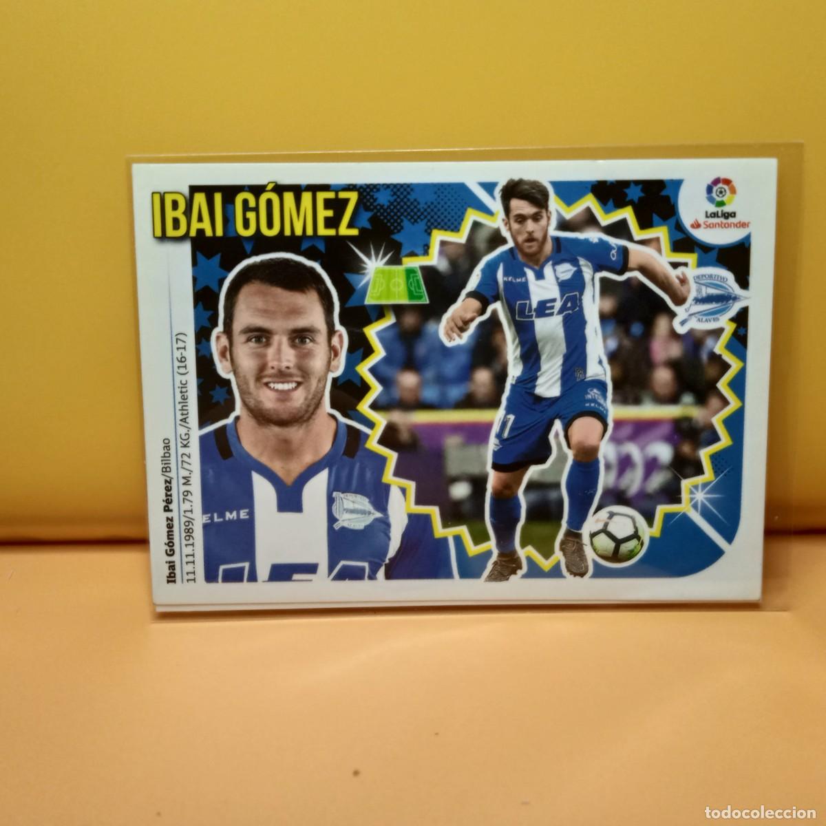 Cromos de f&uacute;tbol: EDICIONES ESTE 2018 2019 18 19 DEPORTIVO ALAV&Eacute;S IBAI G&Oacute;MEZ 14