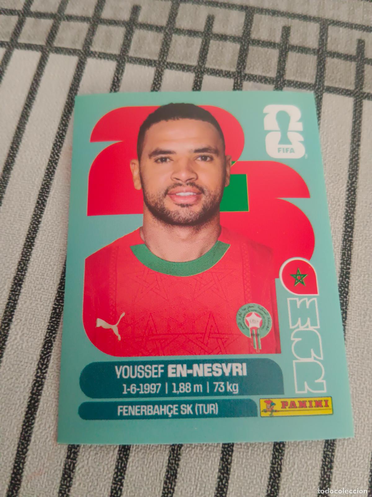 Cromos de f&uacute;tbol: MUNDIAL 2026 ESTADOS UNIDOS USA MEXICO MEJICO CANADA MAR 16 MAR16 YOUSSEF EN-NESYRI MARRUECOS FIFA