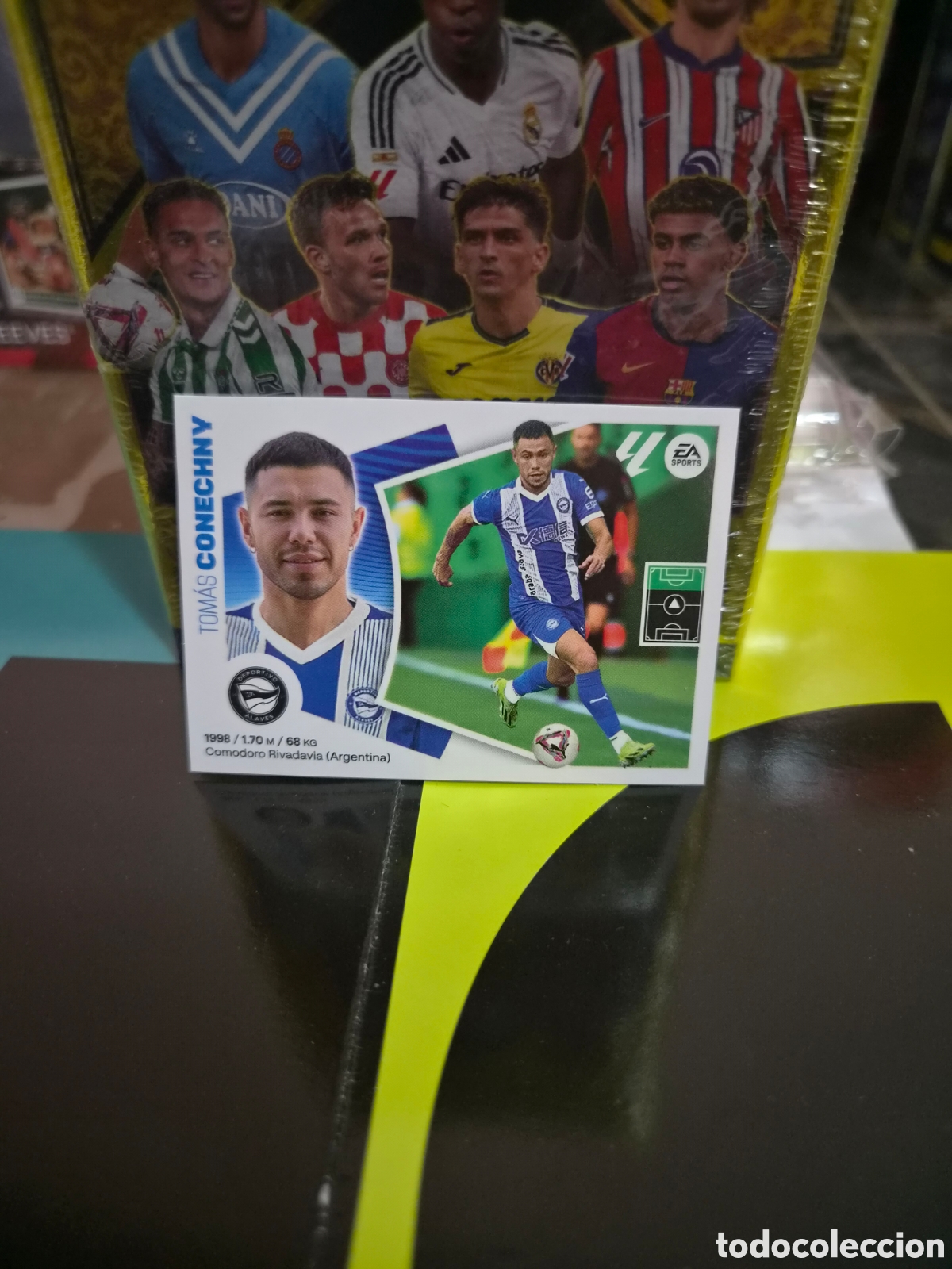 Cromos de f&uacute;tbol: N&deg;18Bis Alaves Conechny Liga Este 24/25
