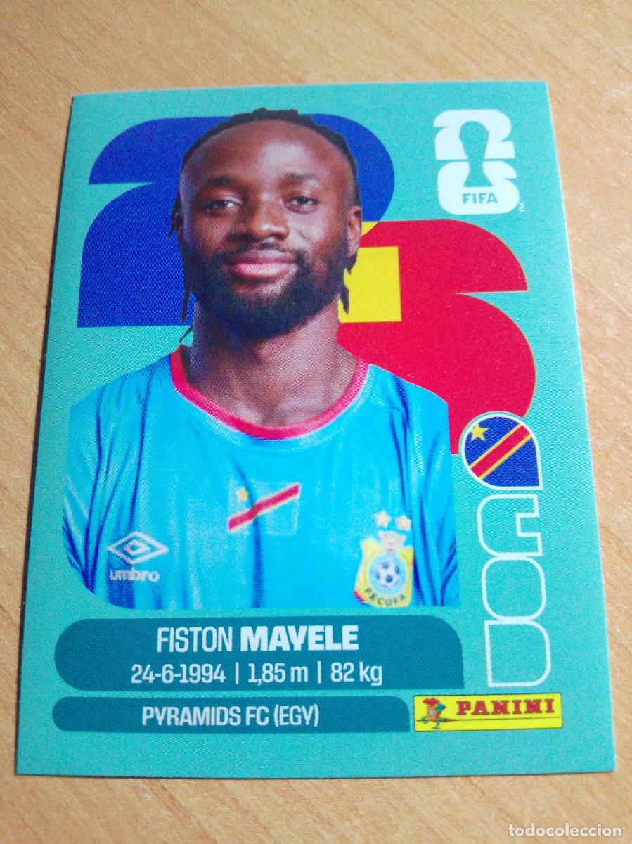 Cromos de f&uacute;tbol: MAVELE CONGO COD 18 MUNDIAL FIFA WORLD CUP 2026 26 PANINI STICKERS NUEVO