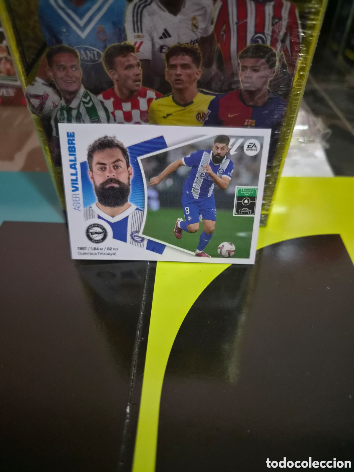 Cromos de f&uacute;tbol: N&deg;18Bis Alaves Villalibre Liga Este 24/25