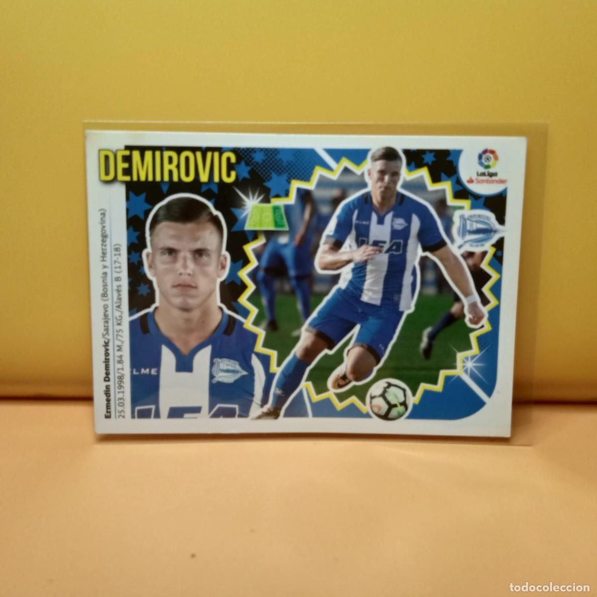 Cromos de f&uacute;tbol: EDICIONES ESTE 2018 2019 18 19 DEPORTIVO ALAV&Eacute;S DEMIROVIC 15B 15 B
