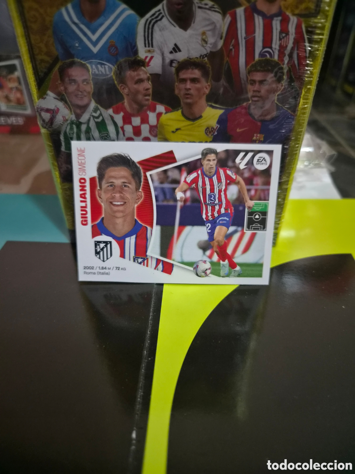 Cartes &agrave; collectionner de Football: N&deg;19Bis Atl&eacute;tico de Madrid Giuliano Liga Este 24/25