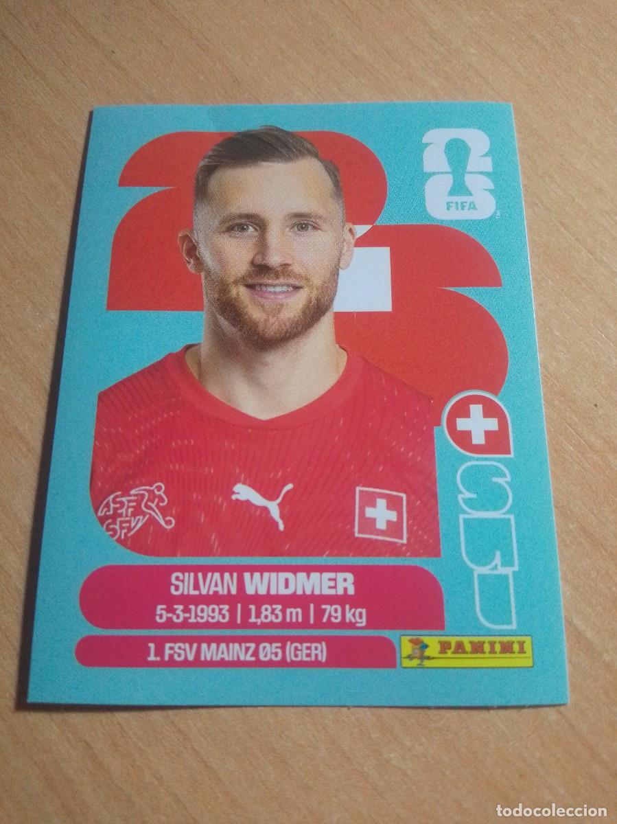 Cartes &agrave; collectionner de Football: SILVAN WIDMER SUIZA SUI 8 MUNDIAL FIFA WORLD CUP 2026 26 PANINI STICKERS NUEVO
