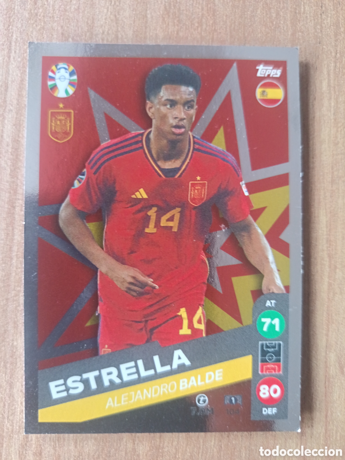 Figurine di Calcio: 104 Belde TOPPS Match Attax LIDL UEFA EURO 2024
