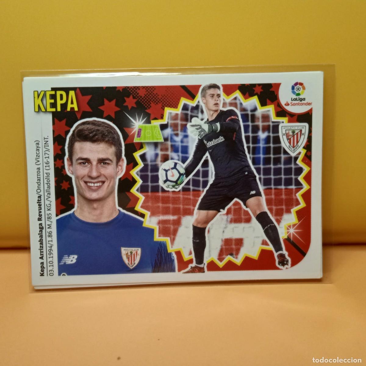 Figurine di Calcio: EDICIONES ESTE 2018 2019 18 19 ATHLETIC DE BILBAO KEPA 1