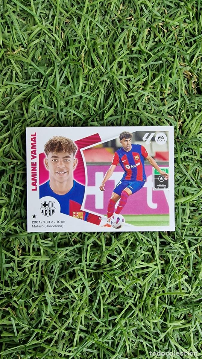 Cromos de f&uacute;tbol: Lamine Yamal Panini Liga Este 24/25 N&deg;20