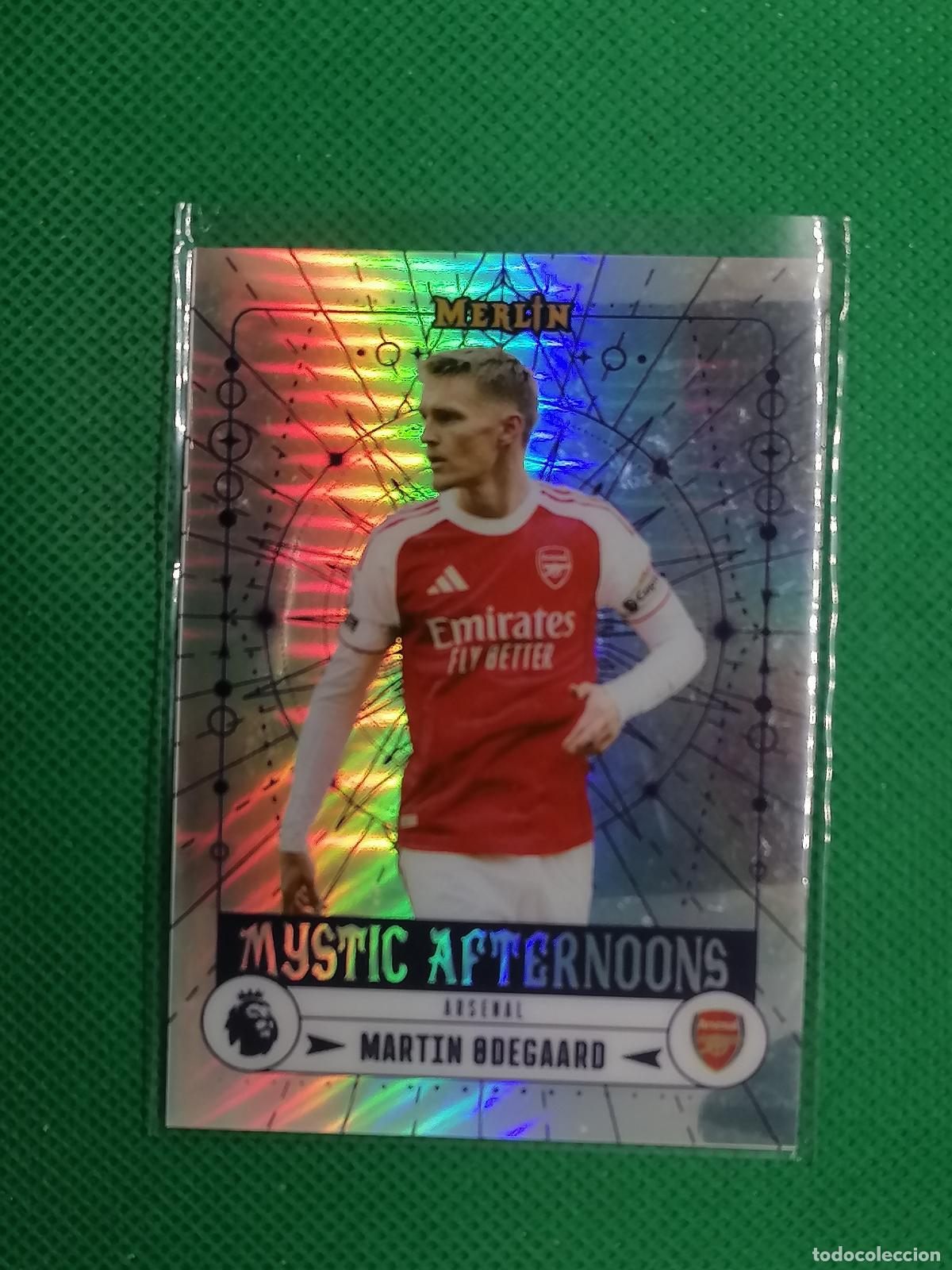 Cromos de f&uacute;tbol: MA-2 MARTIN ODEGAARD ARSENAL MYSTIC AFTERNOONS ⚽ TOPPS MERLIN CHROME PREMIER 25 26 2025 2026 ⚽