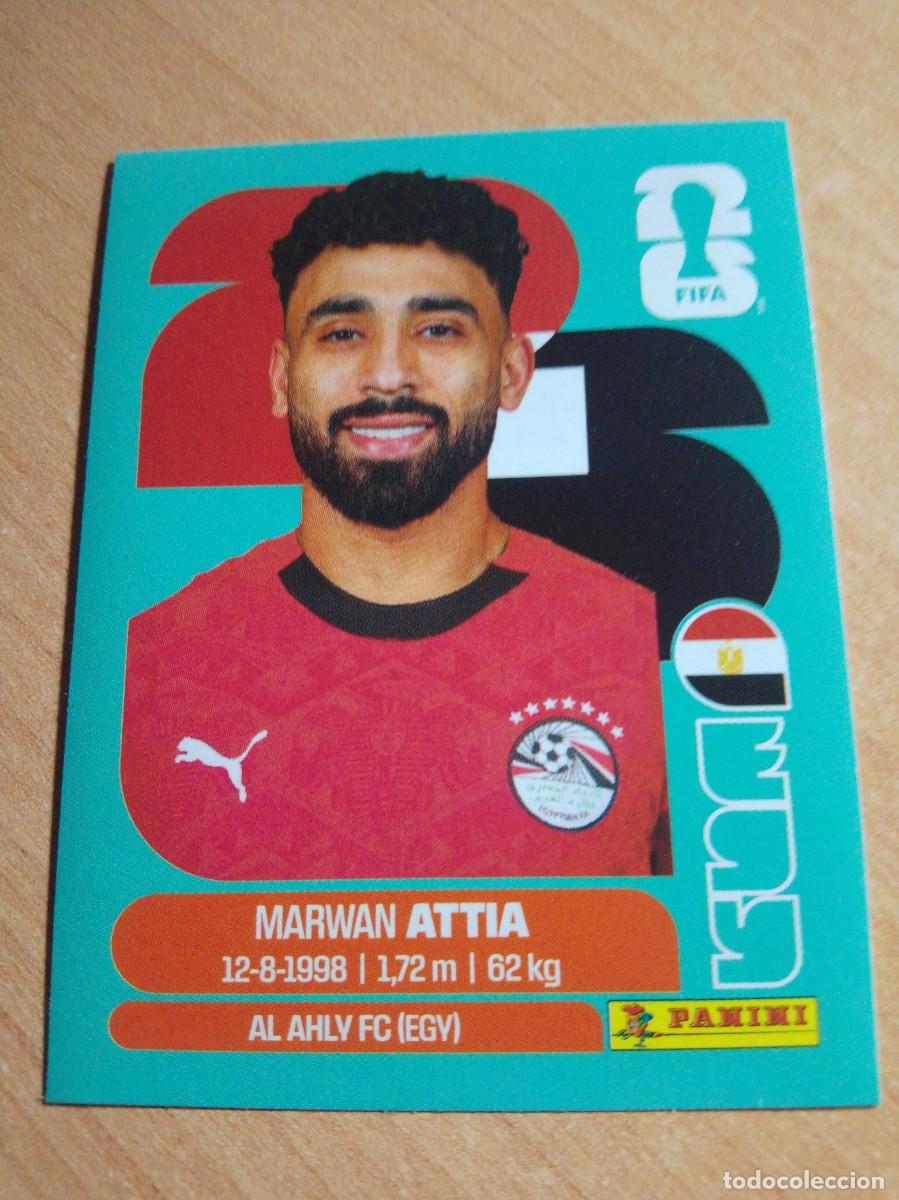Cromos de f&uacute;tbol: ATTIA EGIPTO EGY 10 MUNDIAL FIFA WORLD CUP 2026 26 PANINI STICKERS NUEVO