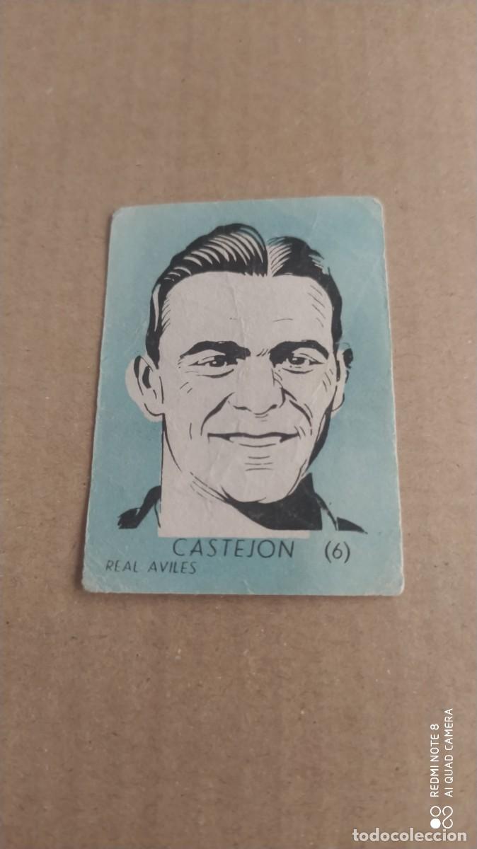 Cromos de f&uacute;tbol: REAL AVILES 6 CASTEJON - DINAMICO 1951 1952 -51 52 - CHOCOLATES EL LINCE Y MADAM , F