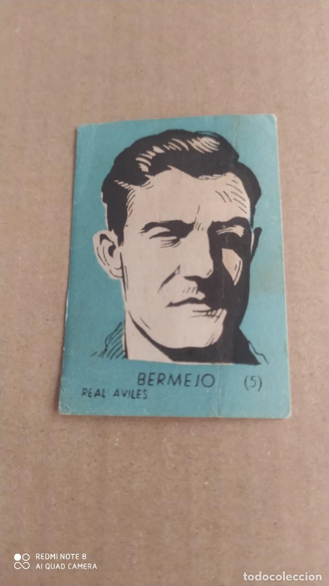 Cromos de f&uacute;tbol: REAL AVILES 5 BERMEJO - DINAMICO 1951 1952 -51 52 - CHOCOLATES EL LINCE Y MADAM , F