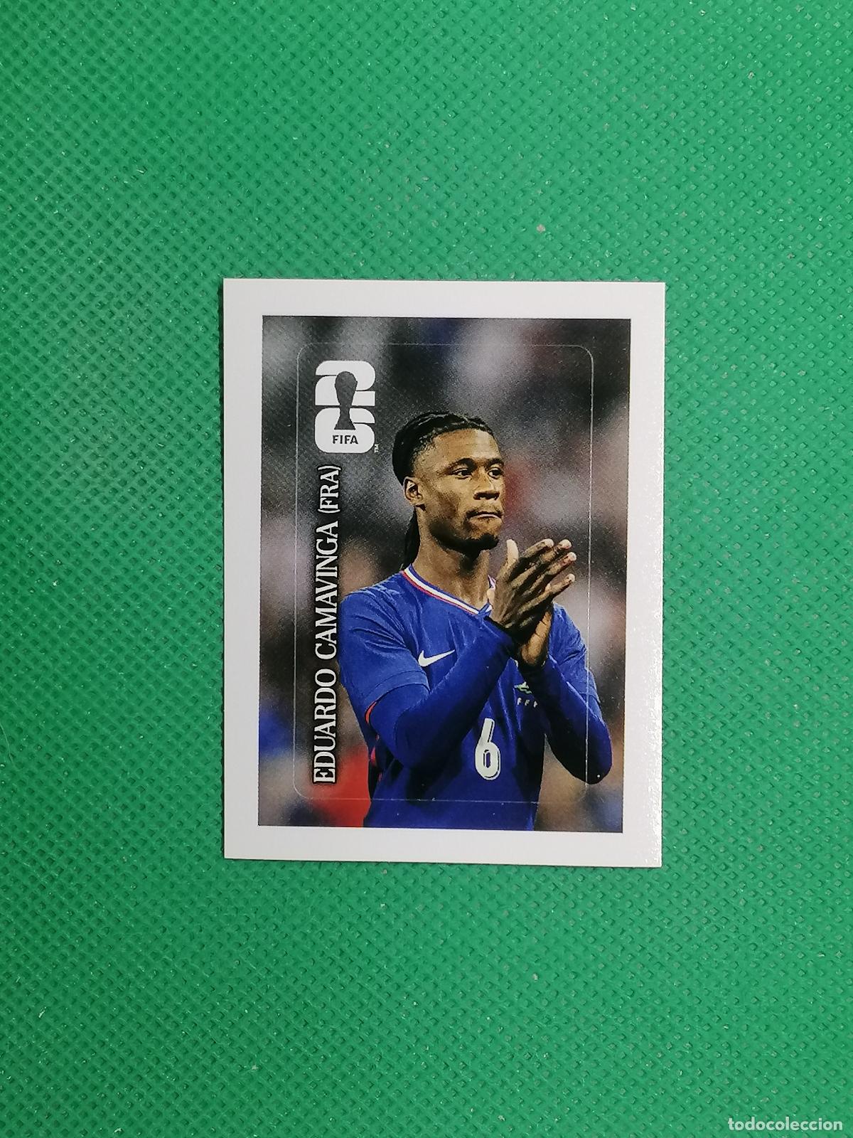 Cromos de f&uacute;tbol: CC3 EDUARDO CAMAVINGA FRANCIA COCA COLA COCACOLA ⚽ PANINI FIFA MUNDIAL WORLD CUP 26 2026 STICKER ⚽