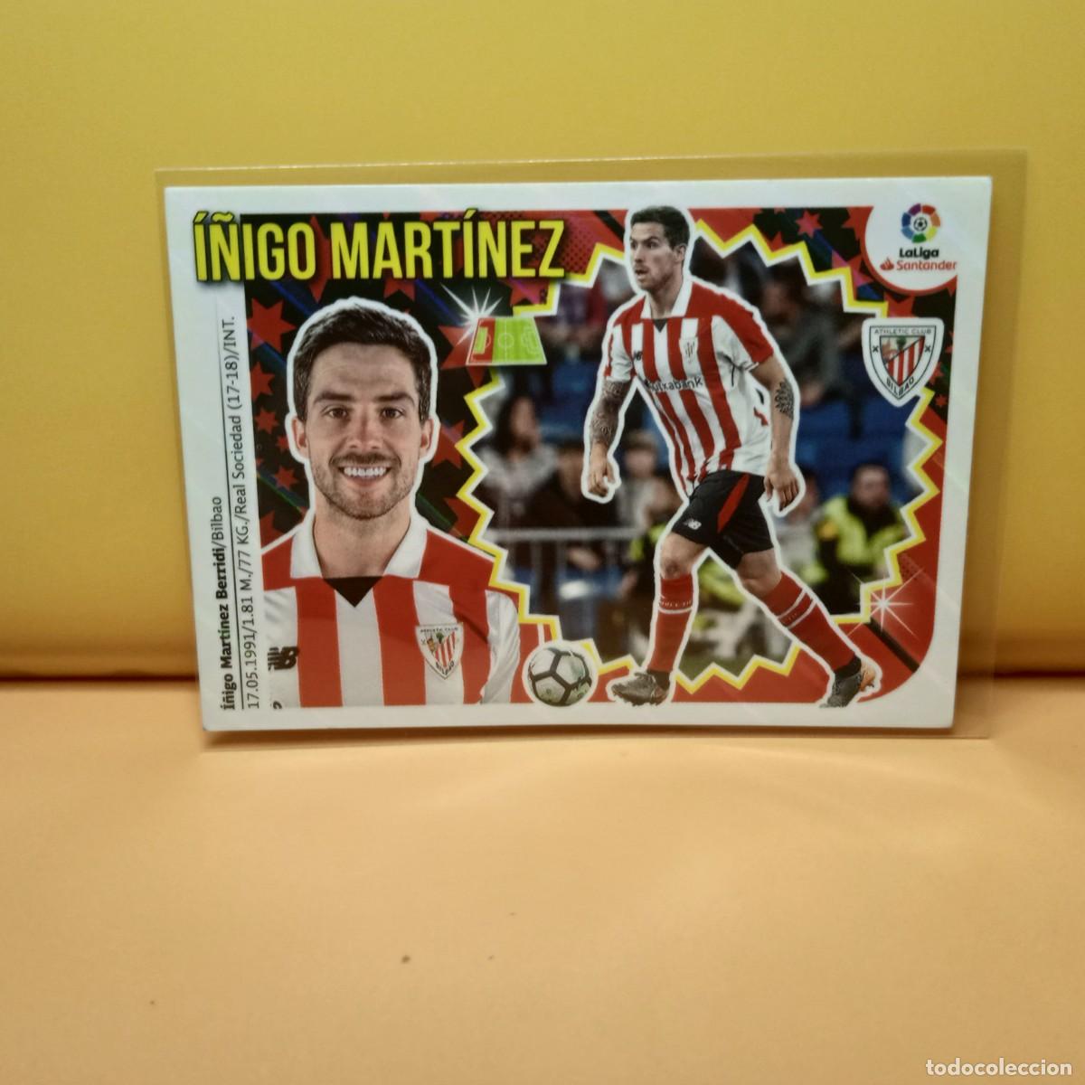 Cromos de f&uacute;tbol: EDICIONES ESTE 2018 2019 18 19 ATHLETIC DE BILBAO I&Ntilde;IGO MART&Iacute;NEZ 5