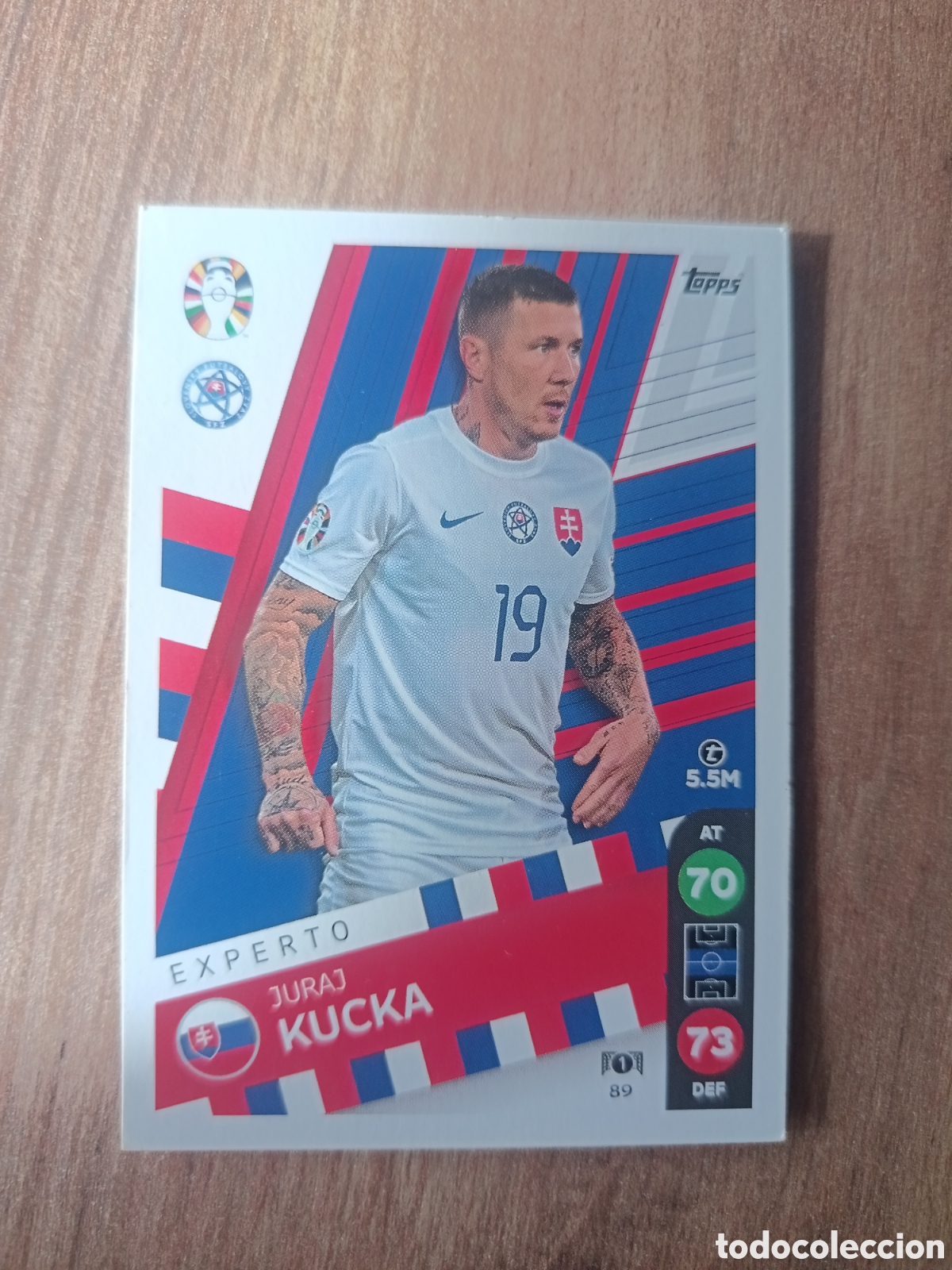 Cromos de f&uacute;tbol: 89 Kucka TOPPS Match Attax LIDL UEFA EURO 2024