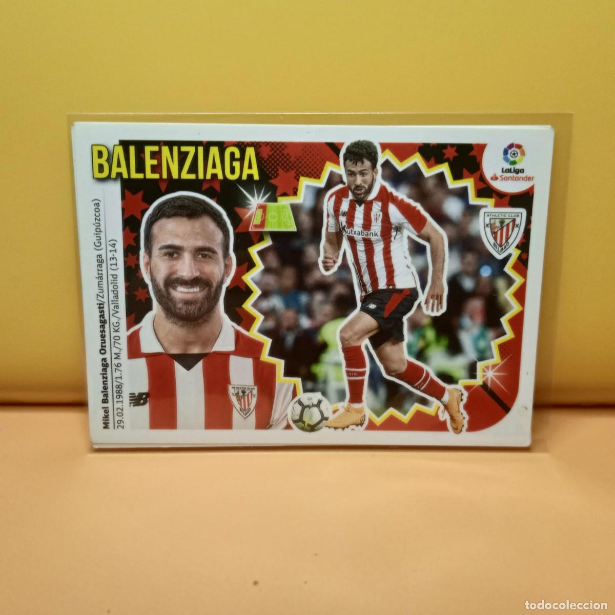 Cromos de f&uacute;tbol: EDICIONES ESTE 2018 2019 18 19 ATHLETIC DE BILBAO BALENZIAGA 7