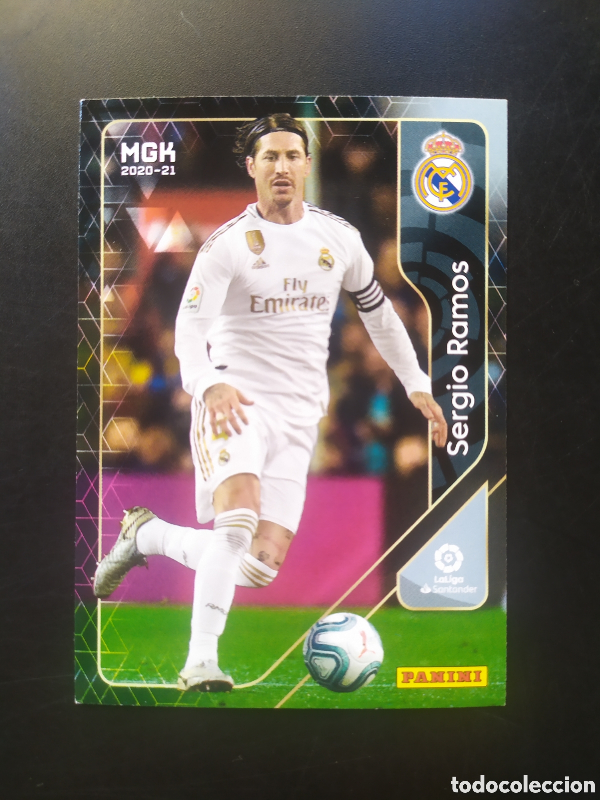 Cromos de f&uacute;tbol: Megacracks 2020 2021 20 21 panini Sergio Ramos n&deg; 223 Real Madrid
