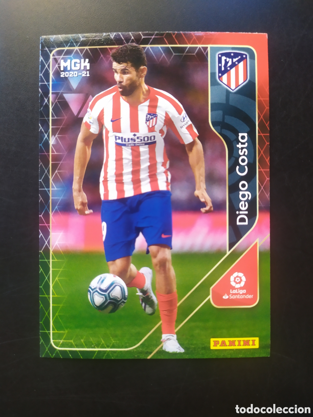 Cromos de f&uacute;tbol: Megacracks 2020 2021 20 21 panini Diego Costa n&deg; 52 Atl&eacute;tico Madrid