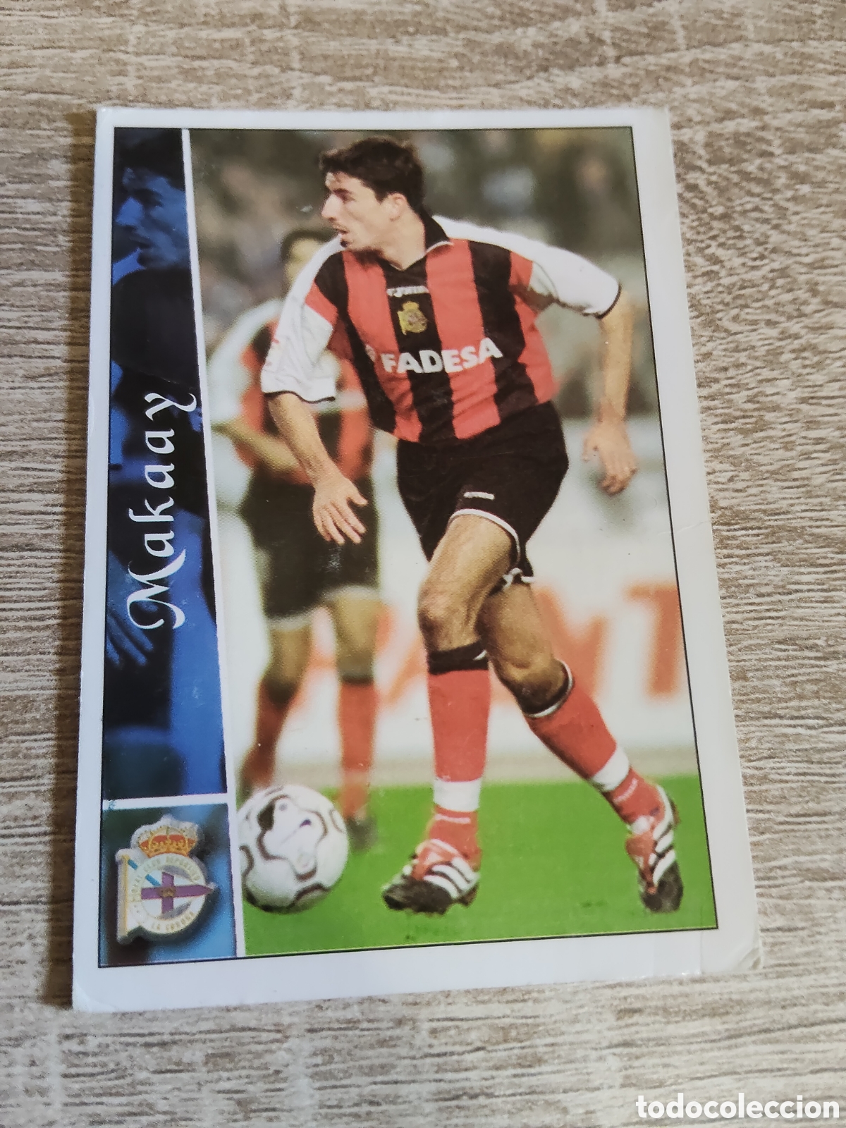 Cromos de f&uacute;tbol: Mundicromo las fichas de la liga 2002 2003 02 03 51 Makaay Deportivo de la Coru&ntilde;a