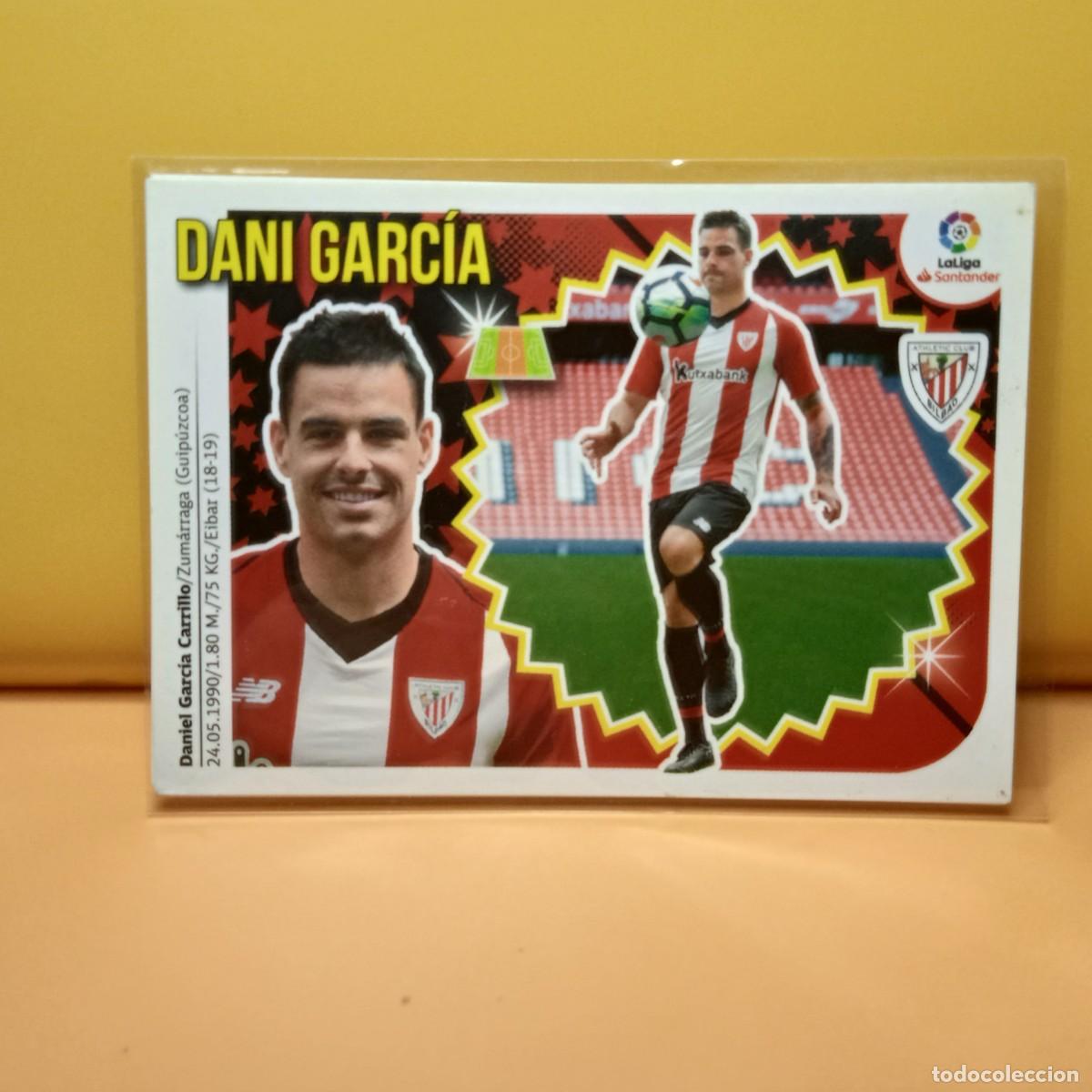 Cromos de f&uacute;tbol: EDICIONES ESTE 2018 2019 18 19 ATHLETIC DE BILBAO DANI GARC&Iacute;A 9