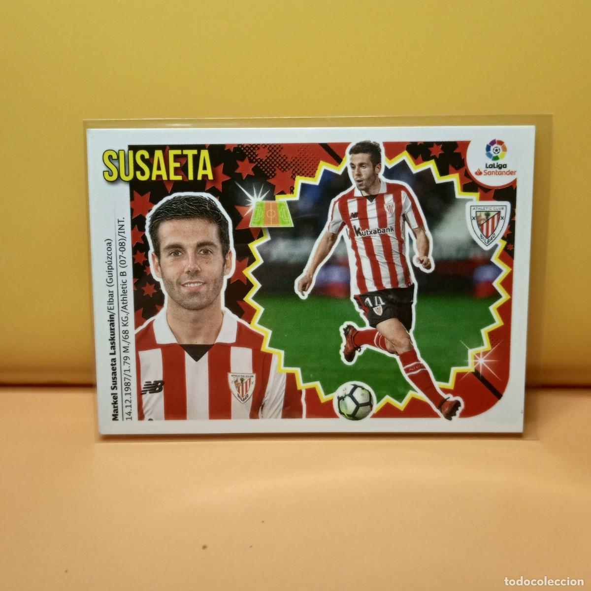 Cromos de f&uacute;tbol: EDICIONES ESTE 2018 2019 18 19 ATHLETIC DE BILBAO SUSAETA 11A 11 A