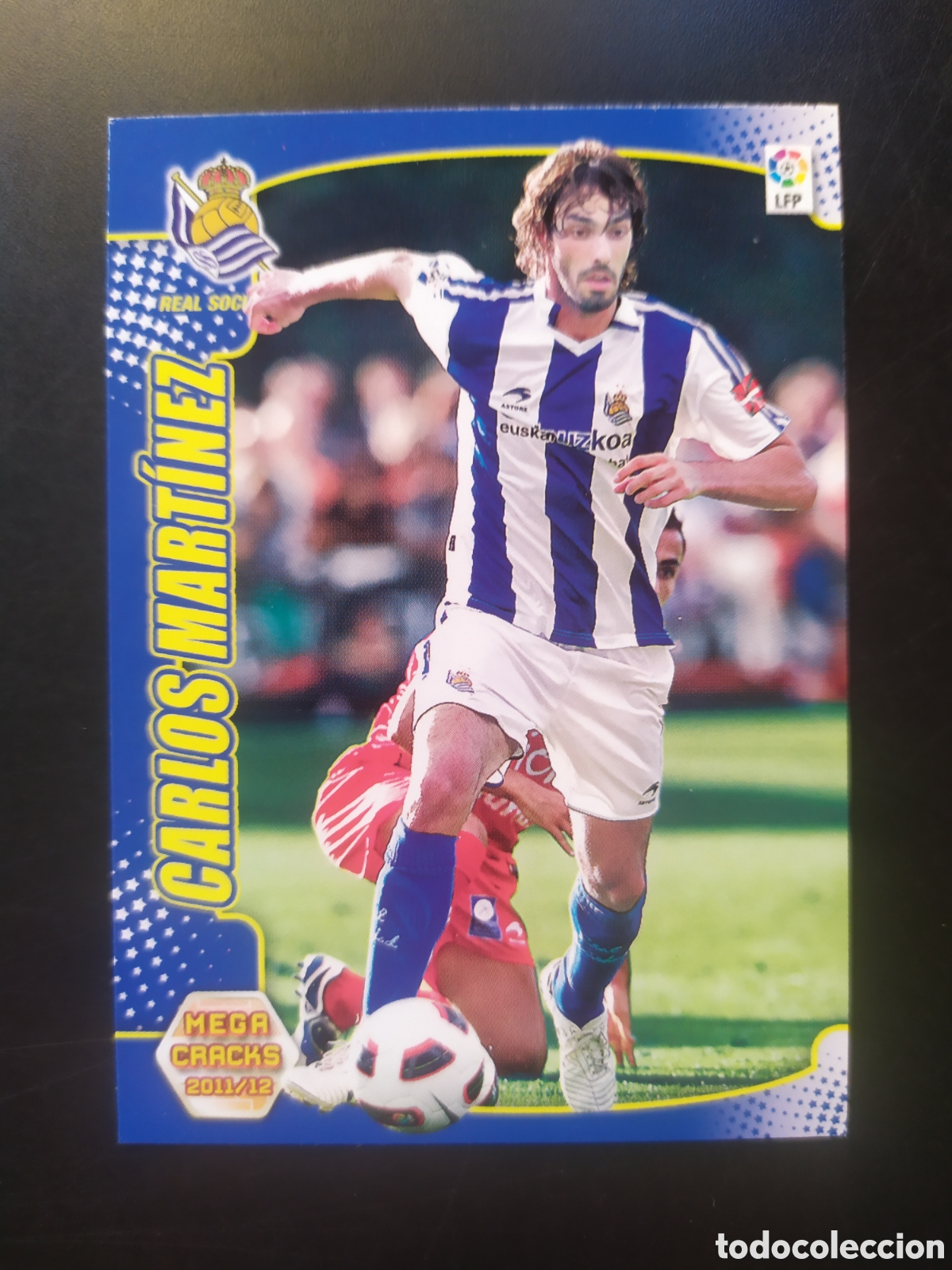Cromos de f&uacute;tbol: Megacracks 2011 2012 11 12 panini Carlos Mart&iacute;nez n&ordm; 255 Real Sociedad