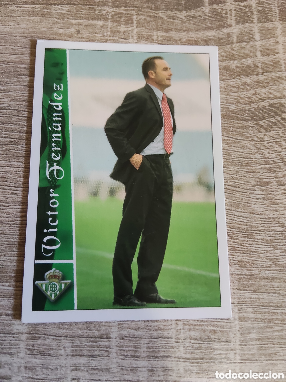 Cromos de f&uacute;tbol: Mundicromo las fichas de la liga 2002 2003 02 03 138 V&iacute;ctor Fern&aacute;ndez Real Betis