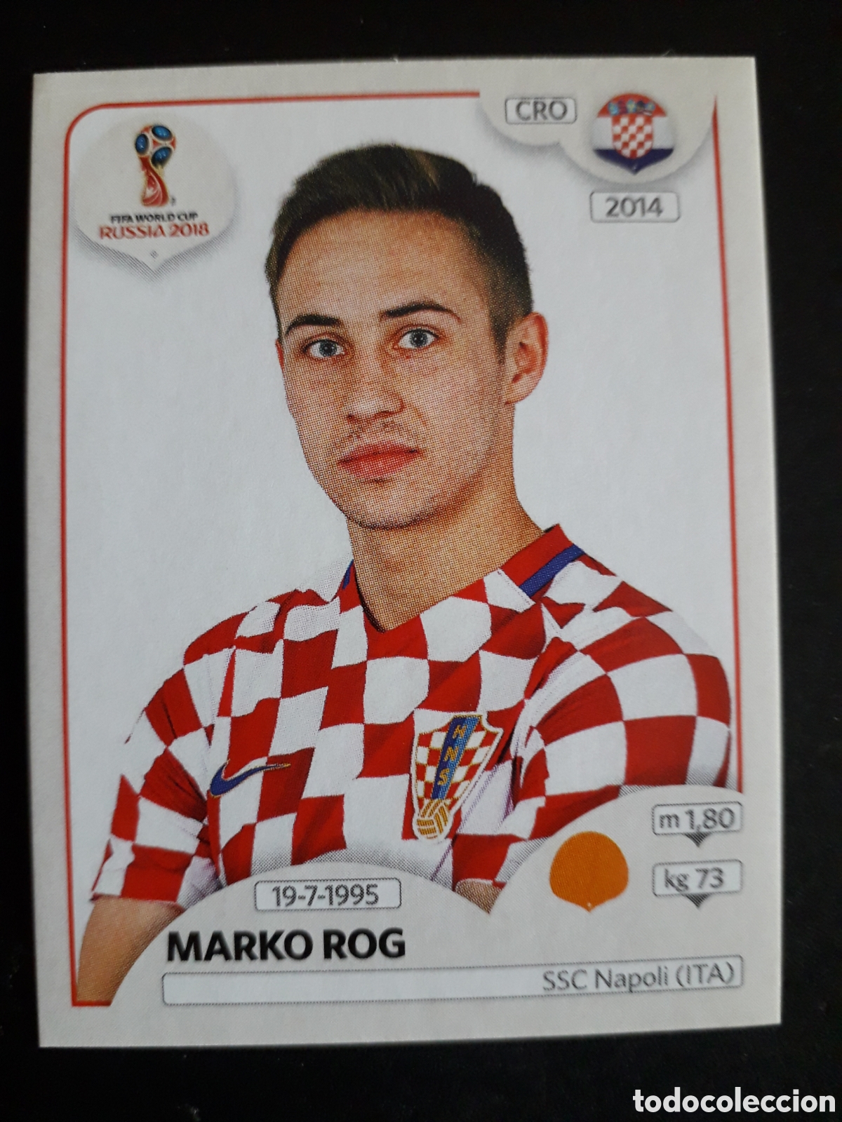 Figurine di Calcio: MARKO ROG CROACIA MUNDIAL F&Uacute;TBOL RUSIA RUSSIA 2018 N&deg; 324 PANINI SIN PEGAR PEDIDO M&Iacute;NIMO 3&euro;