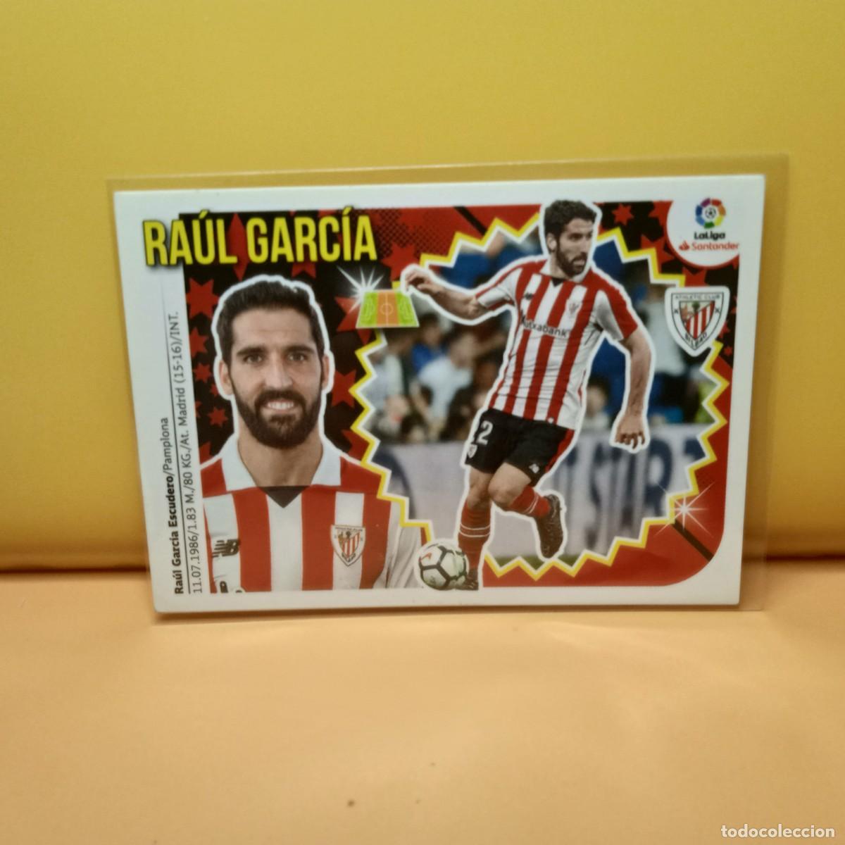 Figurine di Calcio: EDICIONES ESTE 2018 2019 18 19 ATHLETIC DE BILBAO RAUL GARC&Iacute;A 12