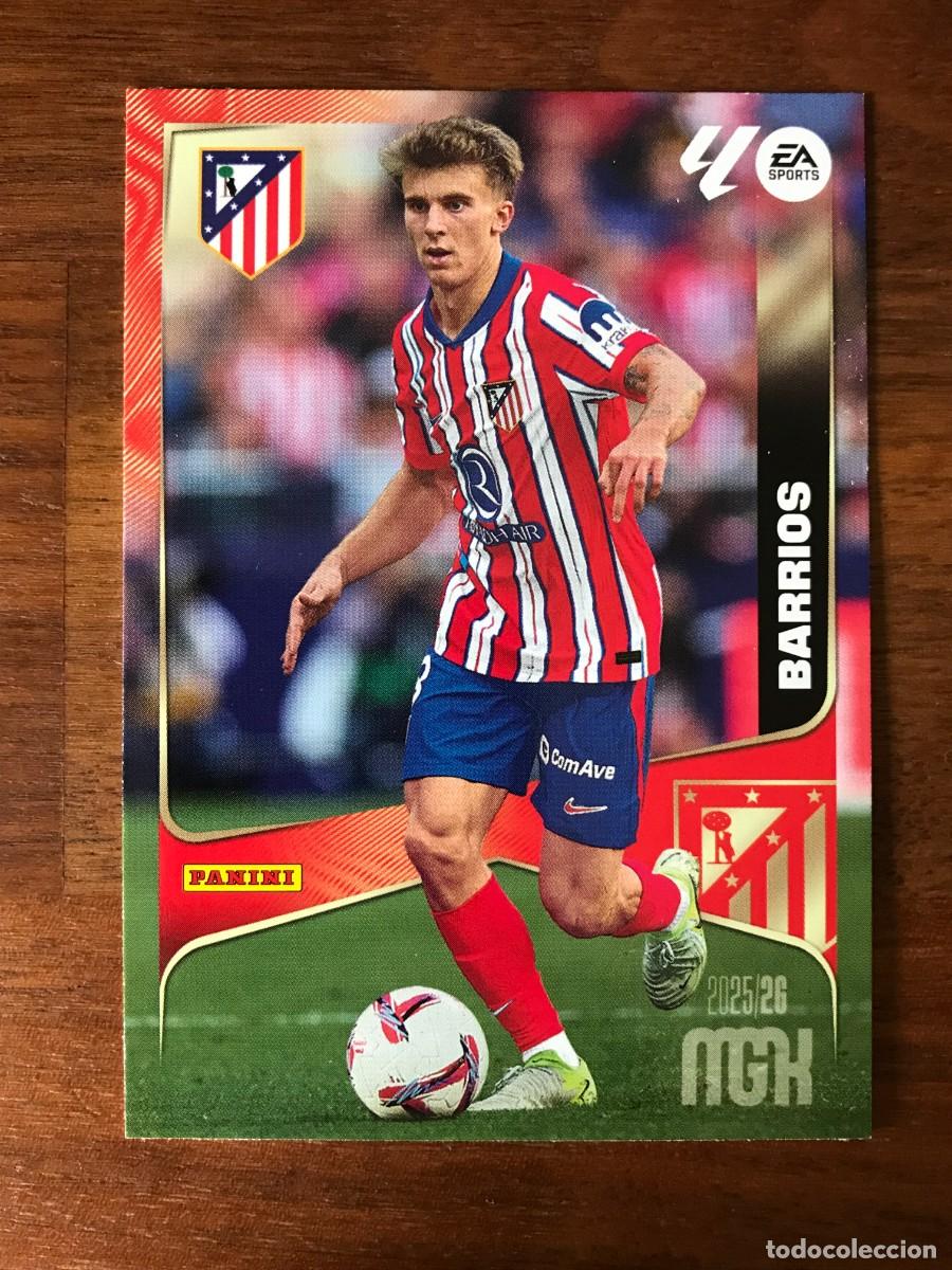 Figurine di Calcio: PABLO BARRIOS - ATLETICO MADRID - 65 - PANINI MEGACRACKS 2025 2026 25 26