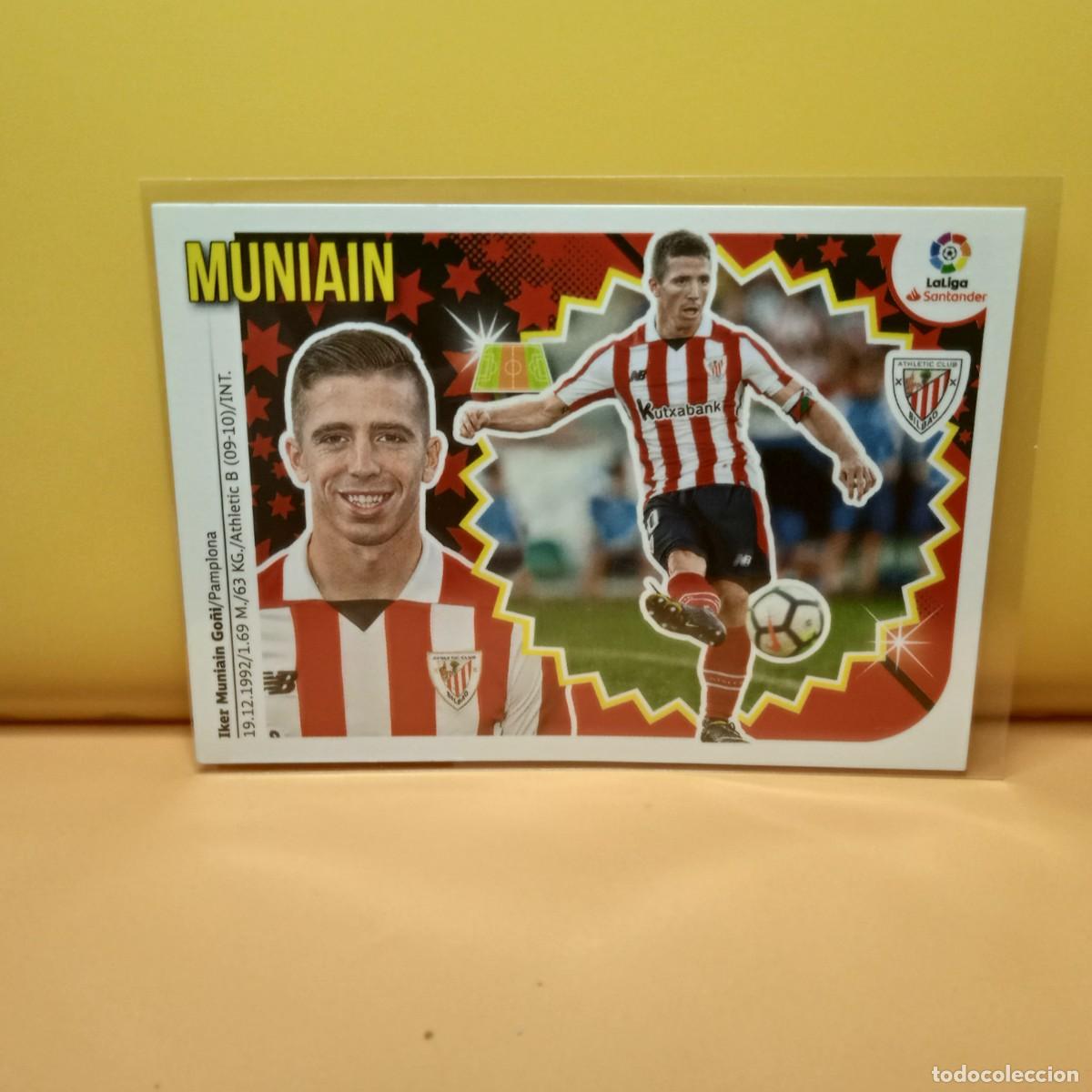 Cromos de f&uacute;tbol: EDICIONES ESTE 2018 2019 18 19 ATHLETIC DE BILBAO MUNIAIN 13