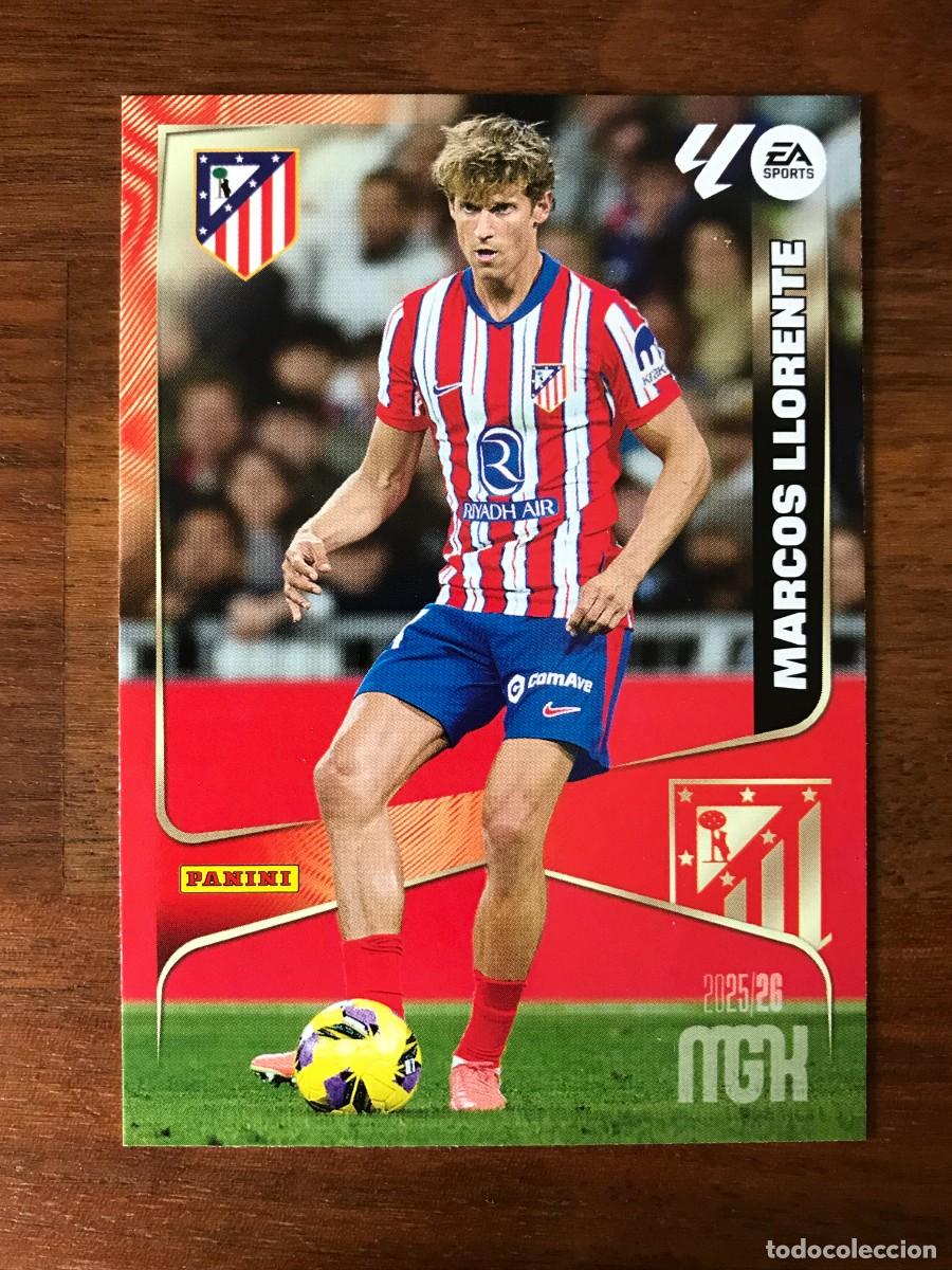 Cromos de f&uacute;tbol: MARCOS LLORENTE - ATLETICO MADRID - 67 - PANINI MEGACRACKS 2025 2026 25 26