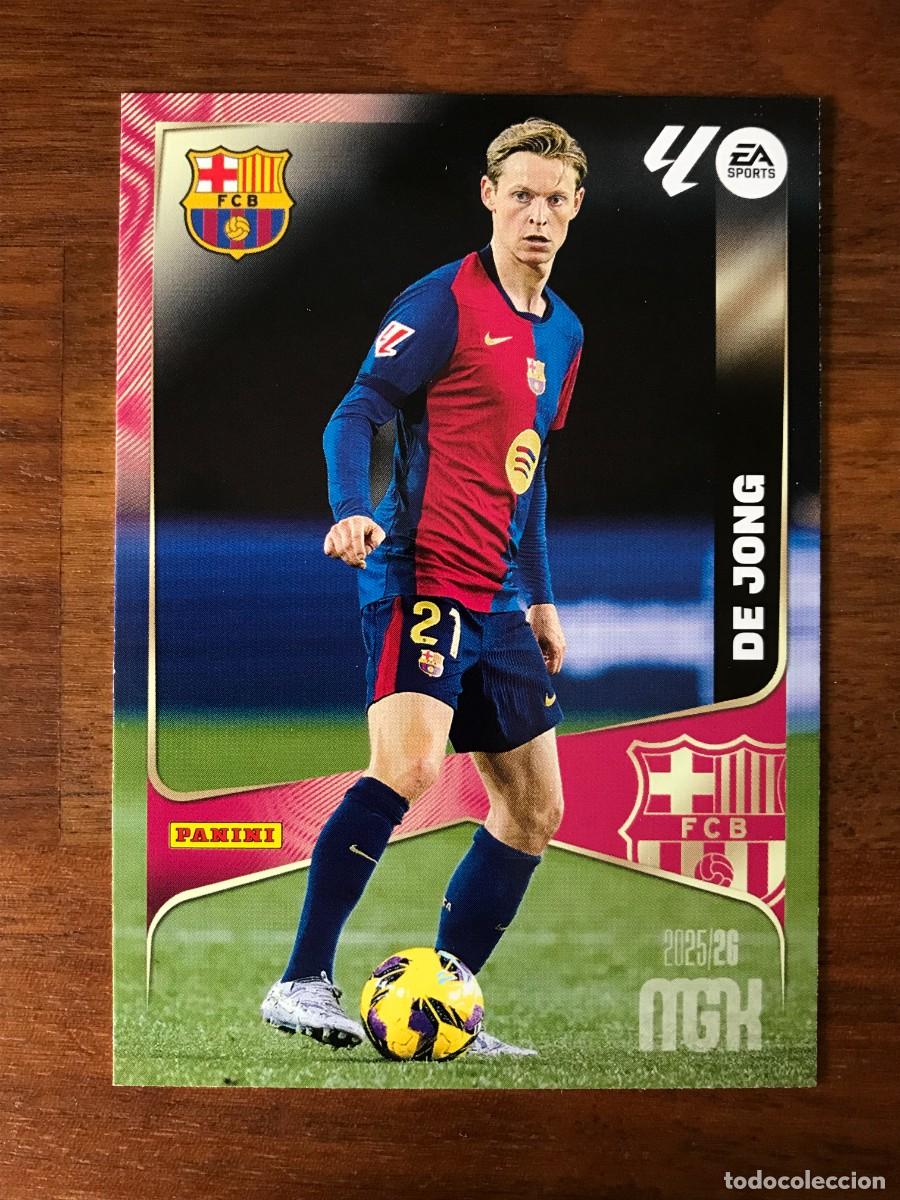 Cromos de Futebol: FRENKIE DE JONG - FC BARCELONA - 83 - PANINI MEGACRACKS 2025 2026 25 26