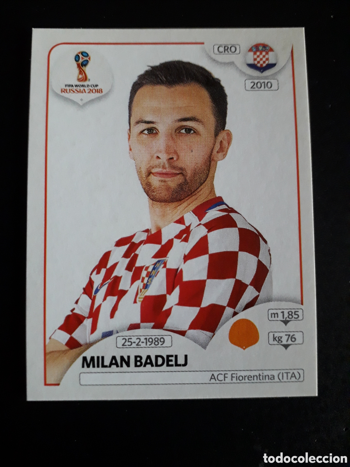 Figurine di Calcio: MILAN BADELJ CROACIA MUNDIAL F&Uacute;TBOL RUSIA RUSSIA 2018 N&deg; 326 PANINI SIN PEGAR PEDIDO M&Iacute;NIMO 3&euro;