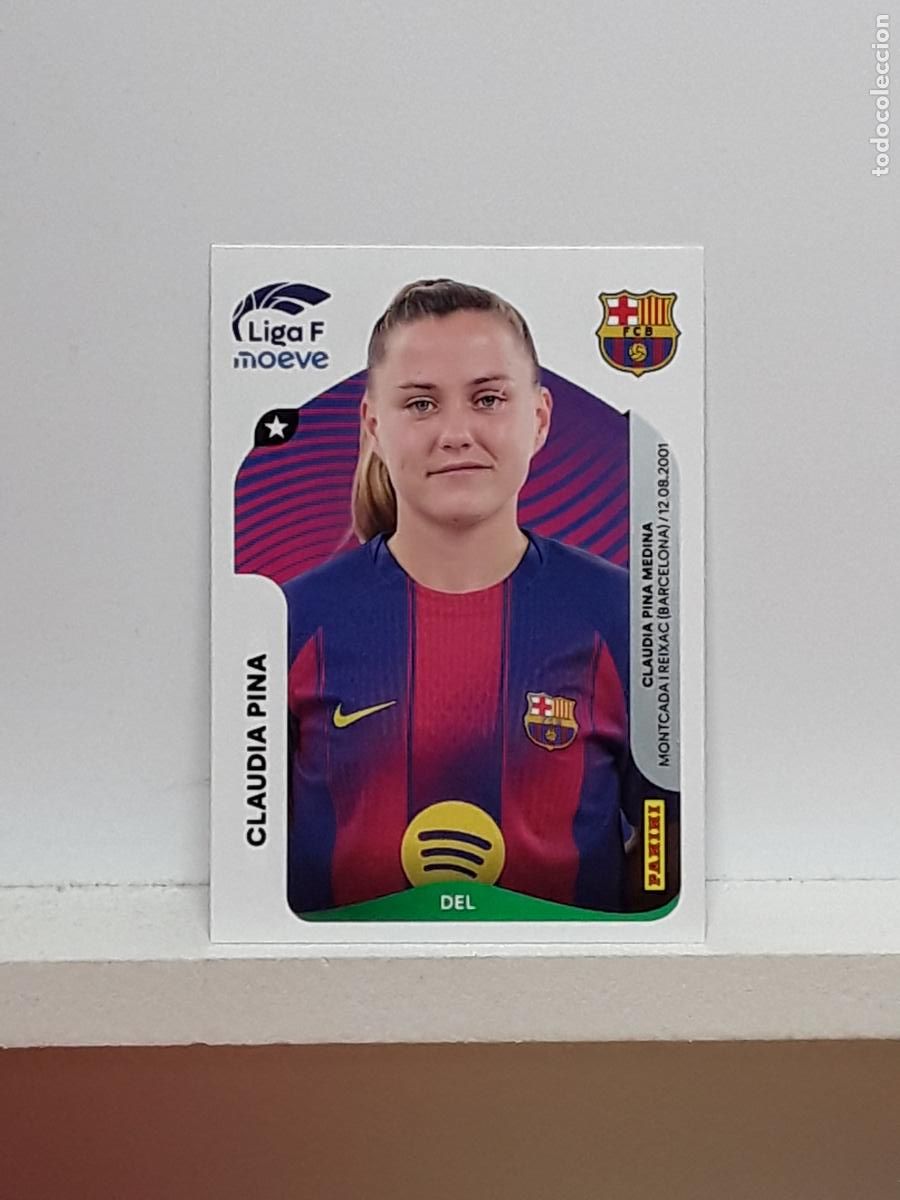 Figurine di Calcio: LIGA FEMENINA 2025 2026 F 25 26 ALBUM PANINI LIGA N 98 BARCELONA CLAUDIA PINA