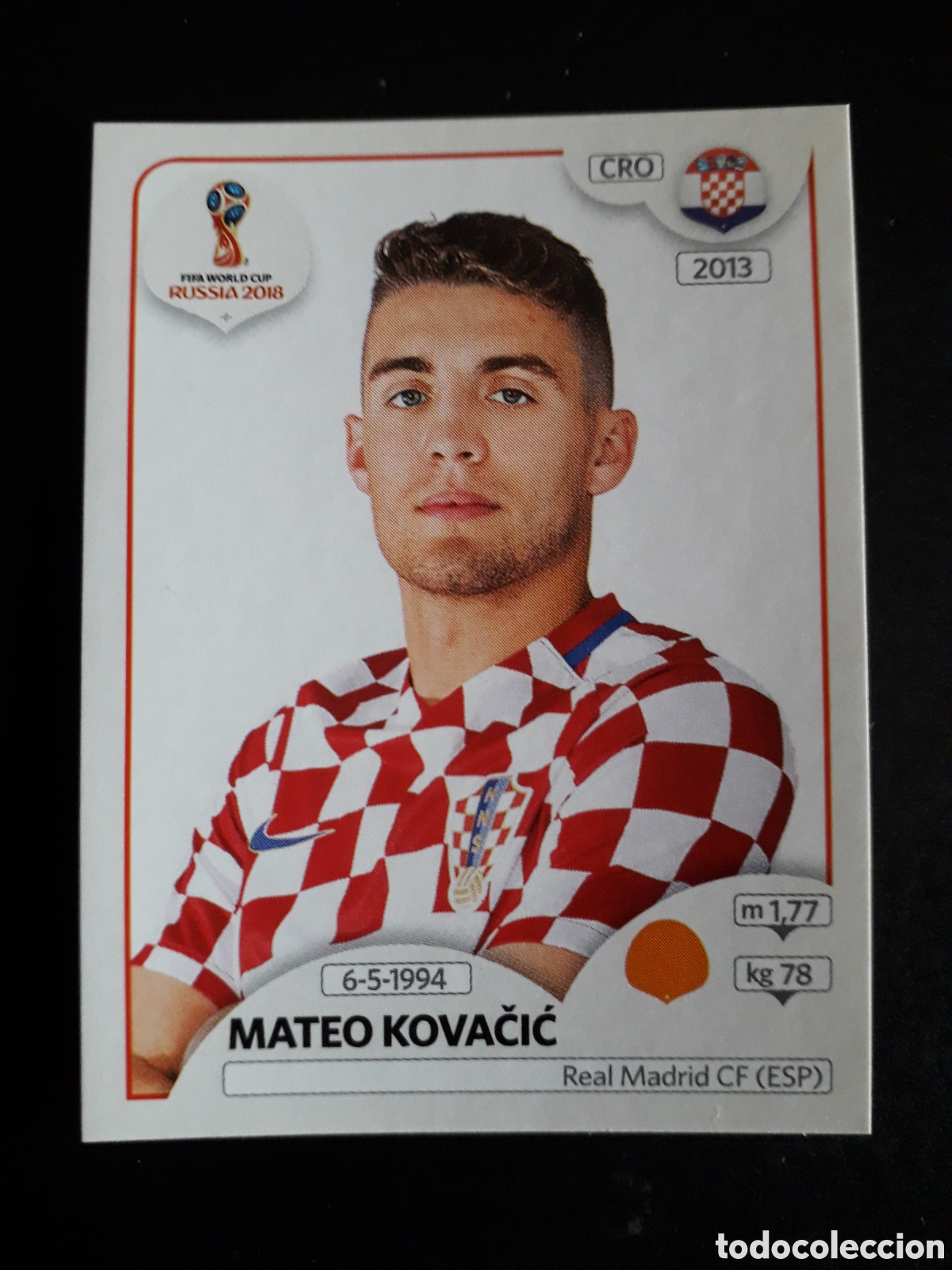 Fu&szlig;ball-Sticker: KOVAČIĆ CROACIA MUNDIAL F&Uacute;TBOL RUSIA RUSSIA 2018 N&deg; 327 PANINI SIN PEGAR PEDIDO M&Iacute;NIMO 3&euro;