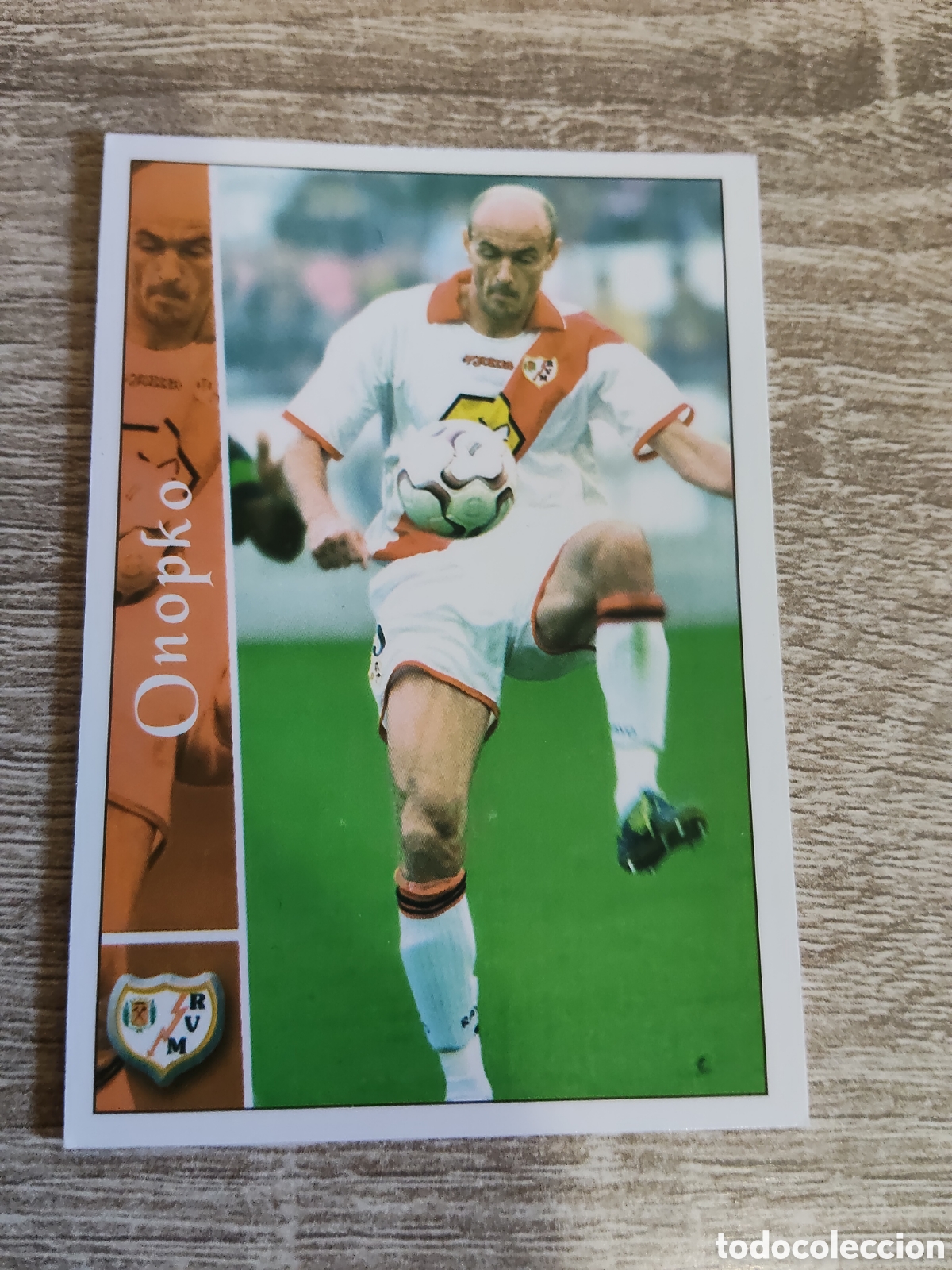 Fu&szlig;ball-Sticker: Mundicromo las fichas de la liga 2002 2003 02 03 281 Onopko Rayo Vallecano