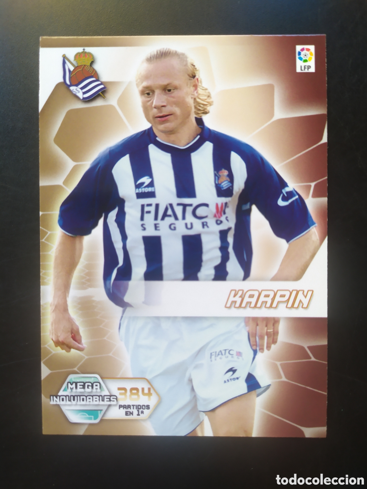 Fu&szlig;ball-Sticker: Megacracks 2005 2006 05 06 panini Karpin inolvidables n&ordm; 411 Real Sociedad