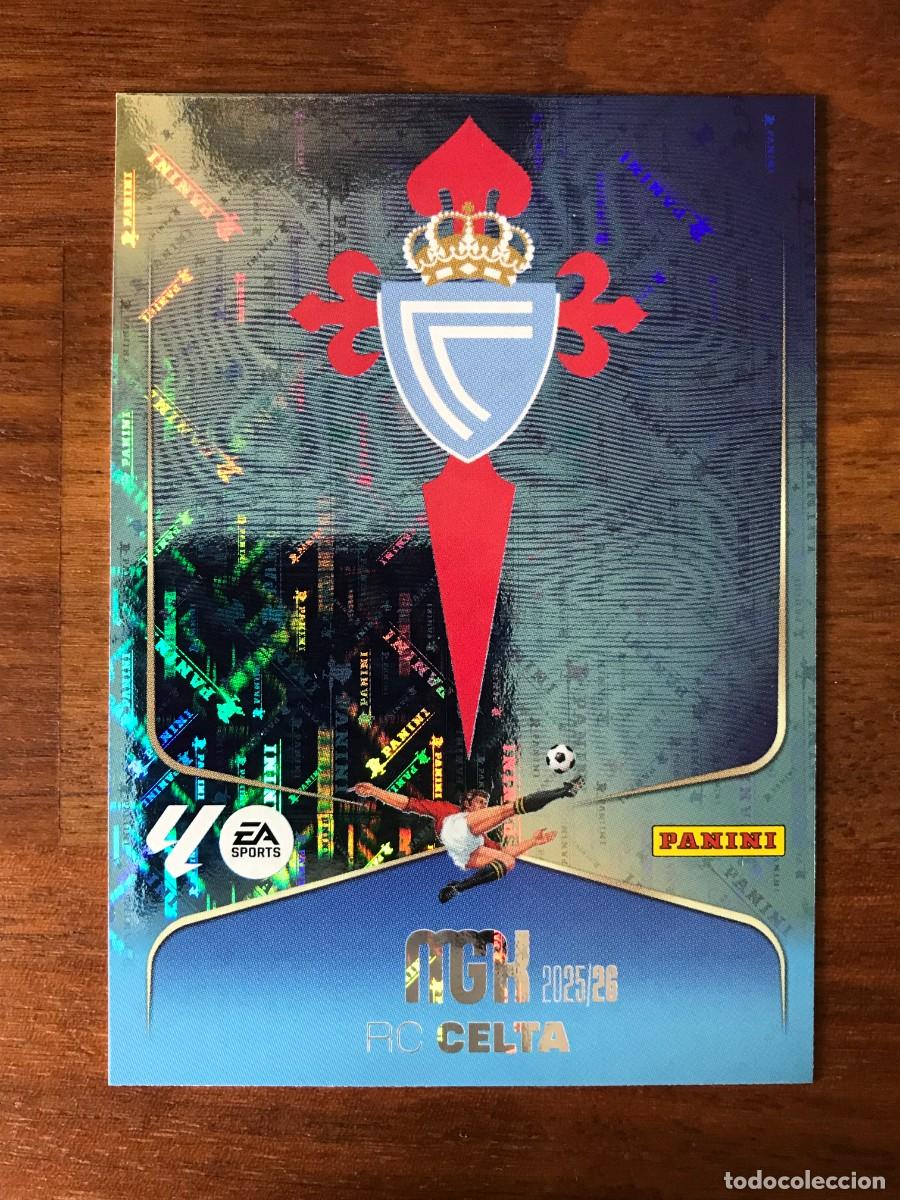 Fu&szlig;ball-Sticker: RC CELTA ESCUDO - 109 - PANINI MEGACRACKS 2025 2026 25 26