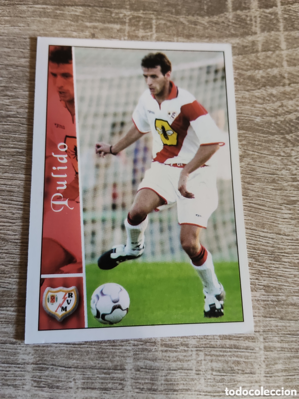 Football Stickers: Mundicromo las fichas de la liga 2002 2003 02 03 283 Pulido Rayo Vallecano