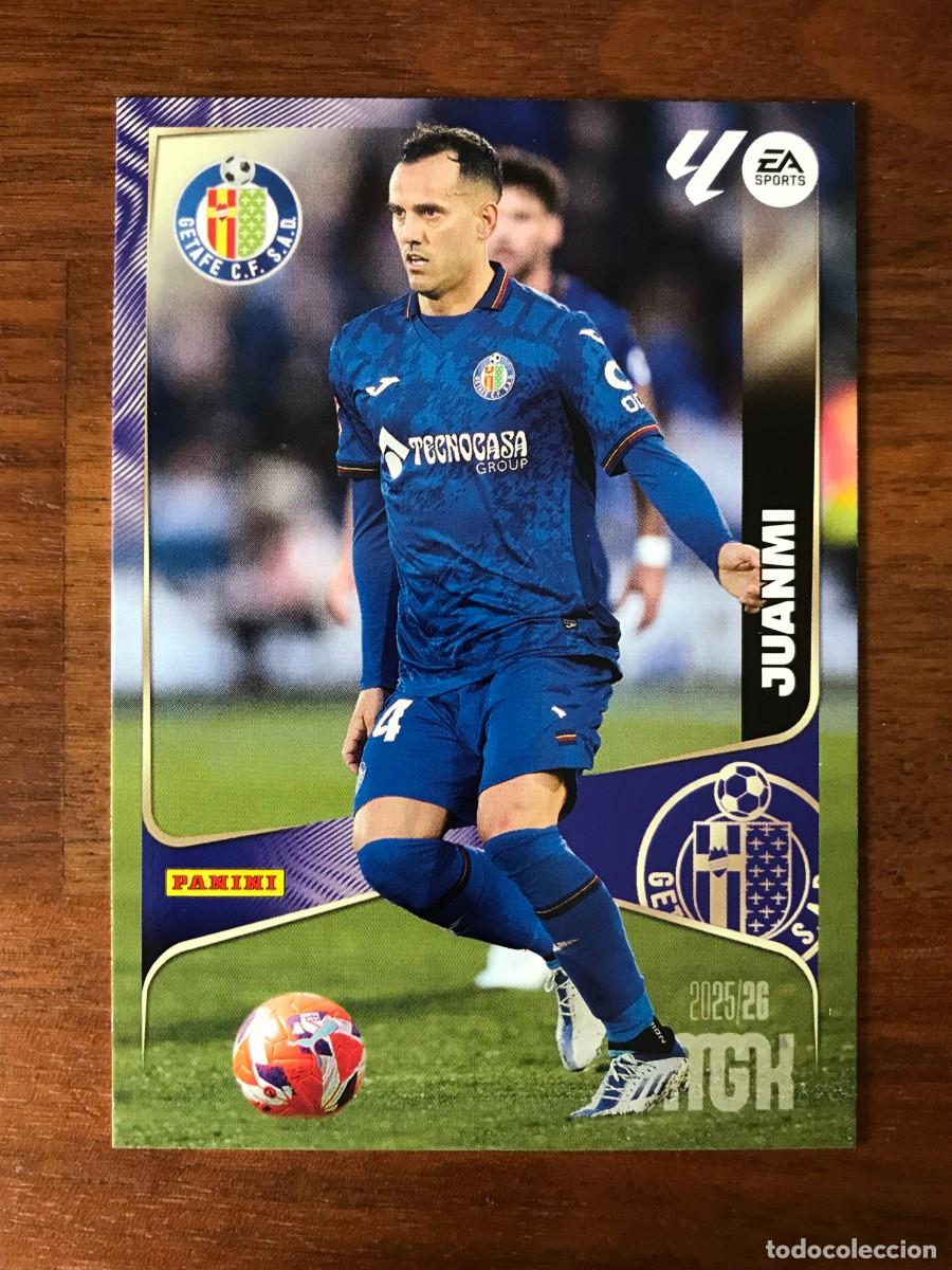 Football Stickers: JUANMI - GETAFE - 180 - PANINI MEGACRACKS 2025 2026 25 26
