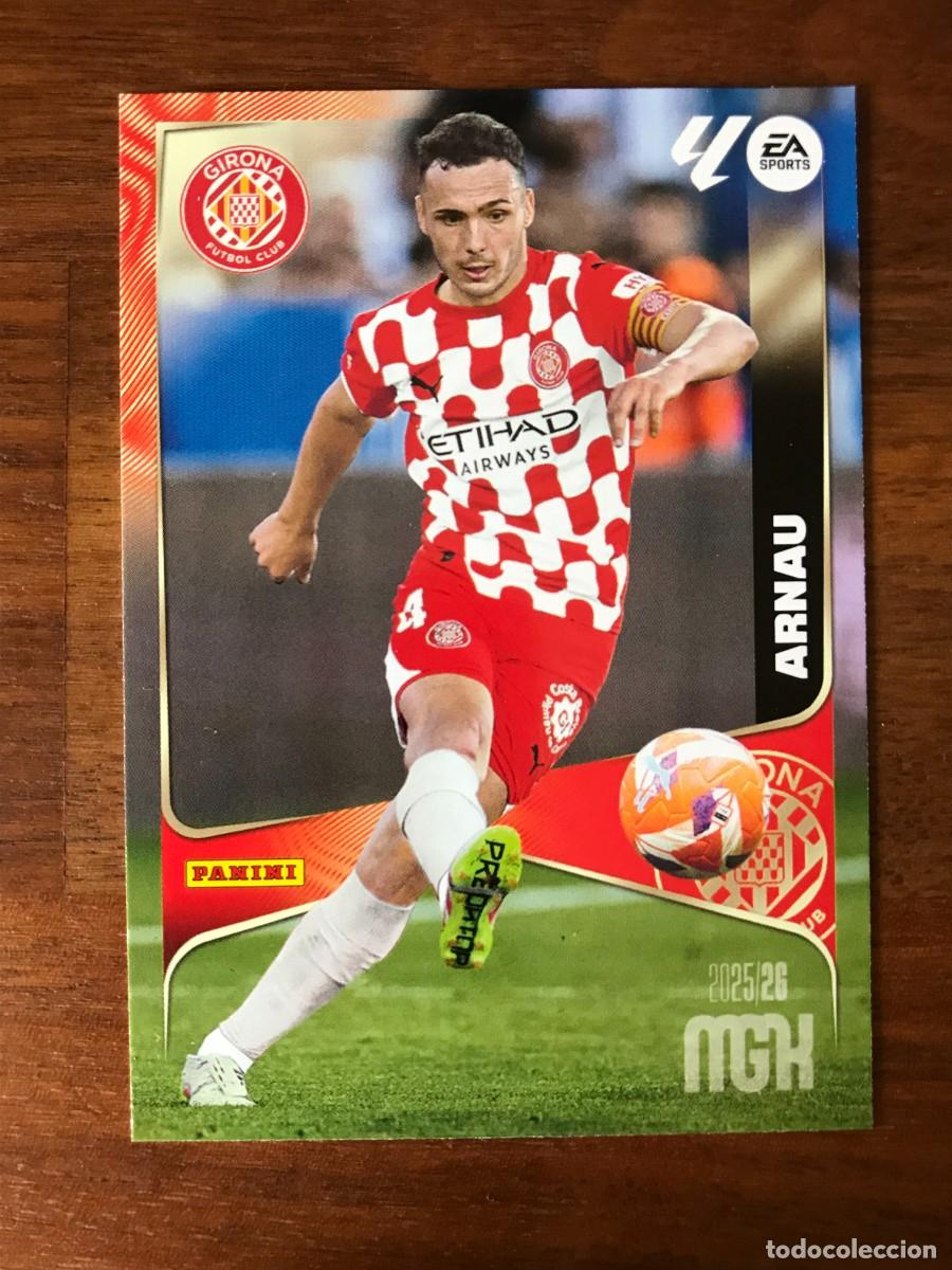 Football Stickers: ARNAU - GIRONA - 184 - PANINI MEGACRACKS 2025 2026 25 26