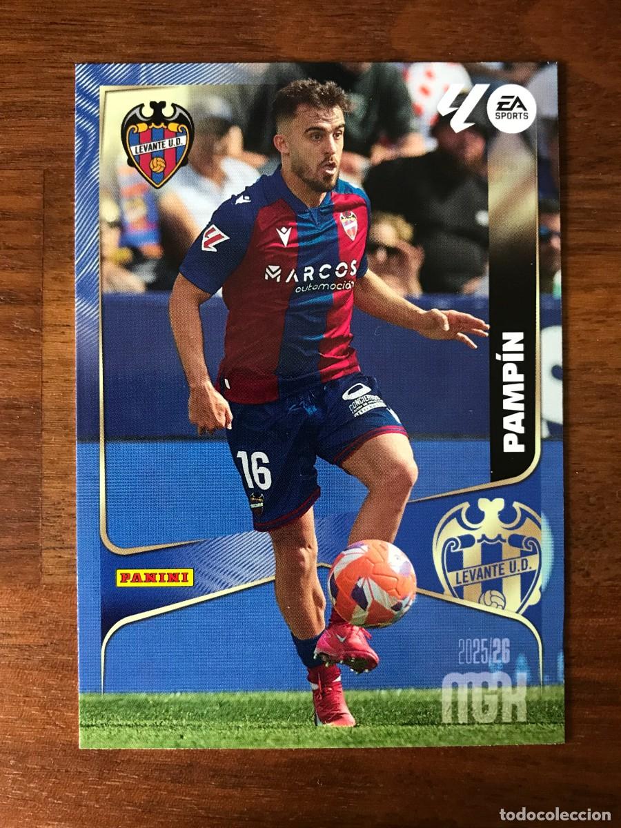 Football Stickers: PAMPIN - LEVANTE - 206 - PANINI MEGACRACKS 2025 2026 25 26