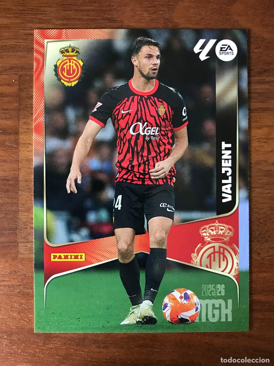 Cromos de f&uacute;tbol: VALJENT - RCD MALLORCA - 241 - PANINI MEGACRACKS 2025 2026 25 26